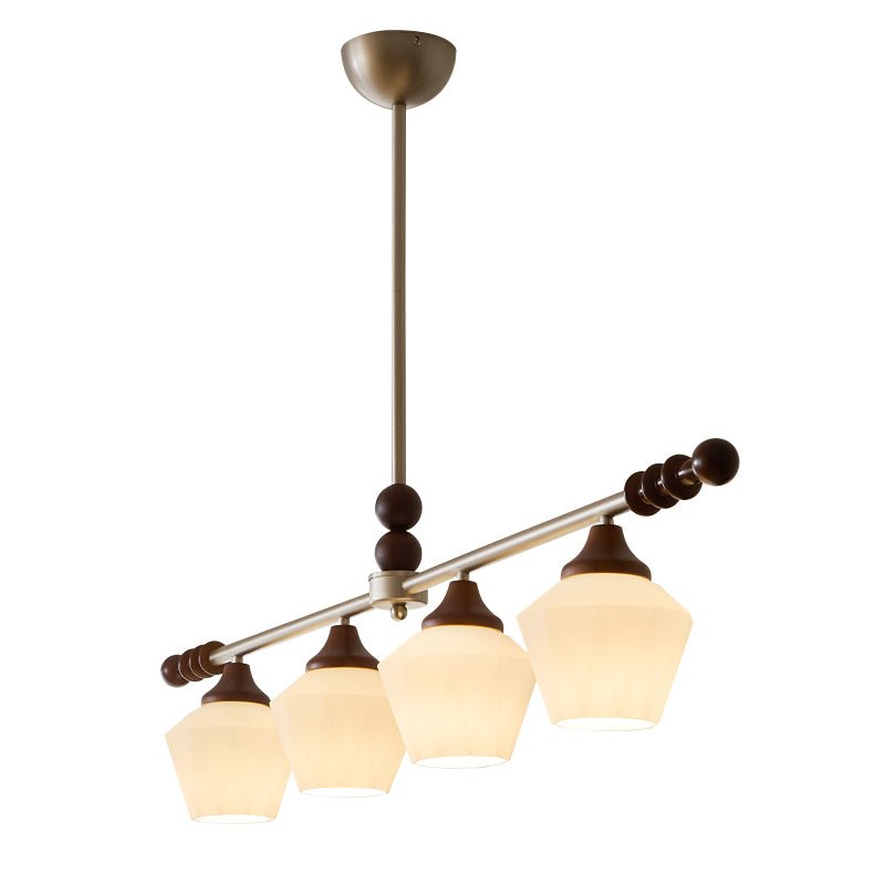 Vosole Traditioneller Eleganter Kronleuchter aus Vintage-Holz-Letslighting
