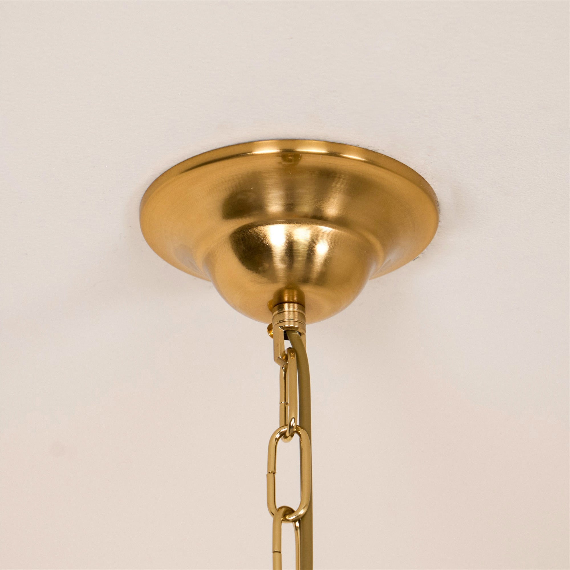 Yonder Traditionell Klassisch Messing Stoff Pendelleuchte-Letslighting
