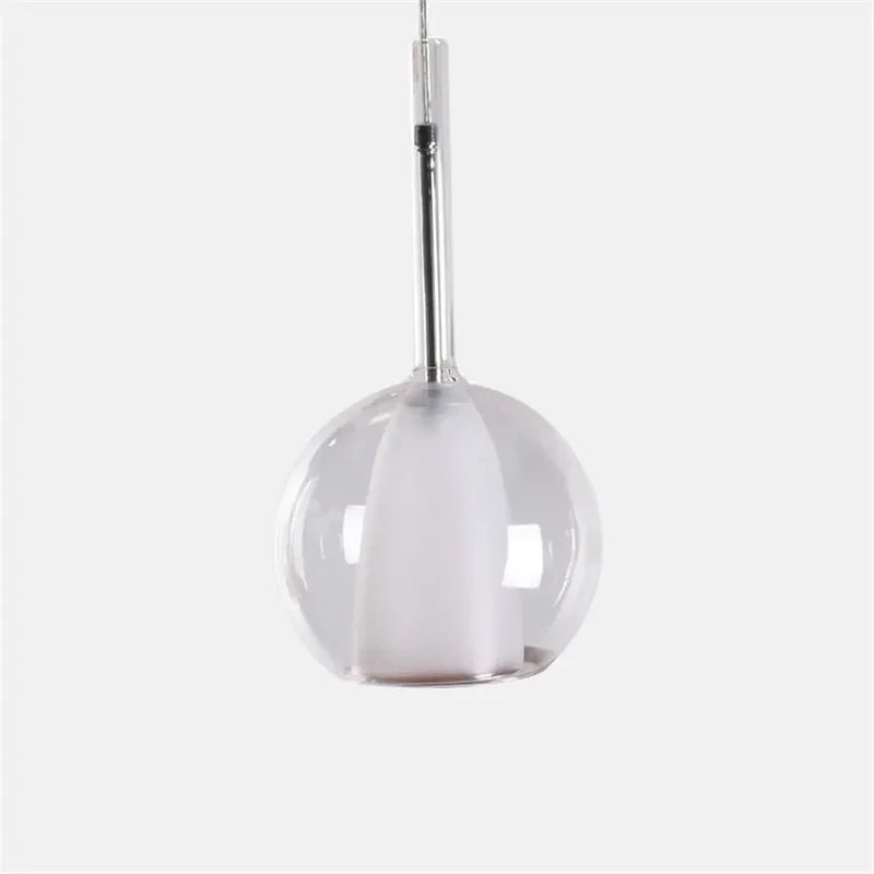 Valentina Modern Sphere LED Pendelleuchte Glas Esszimmer Bar