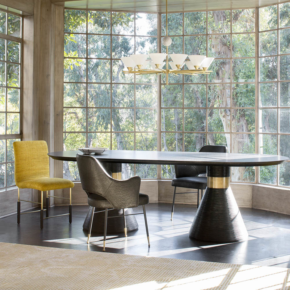 Bloom Large Vintage Marble Metal Chandelier - Letslighting