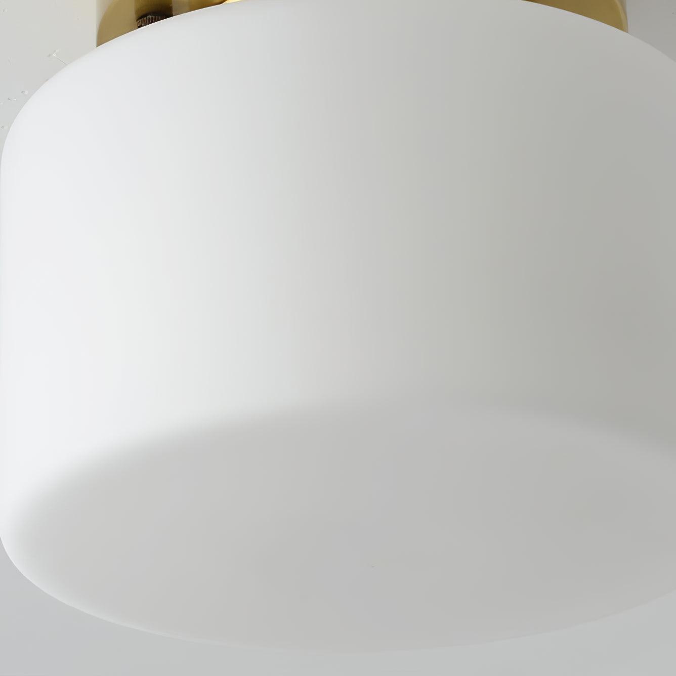 Elsilisra Nordisch Kunst Messing Glas Einbau Deckenleuchte-Letslighting