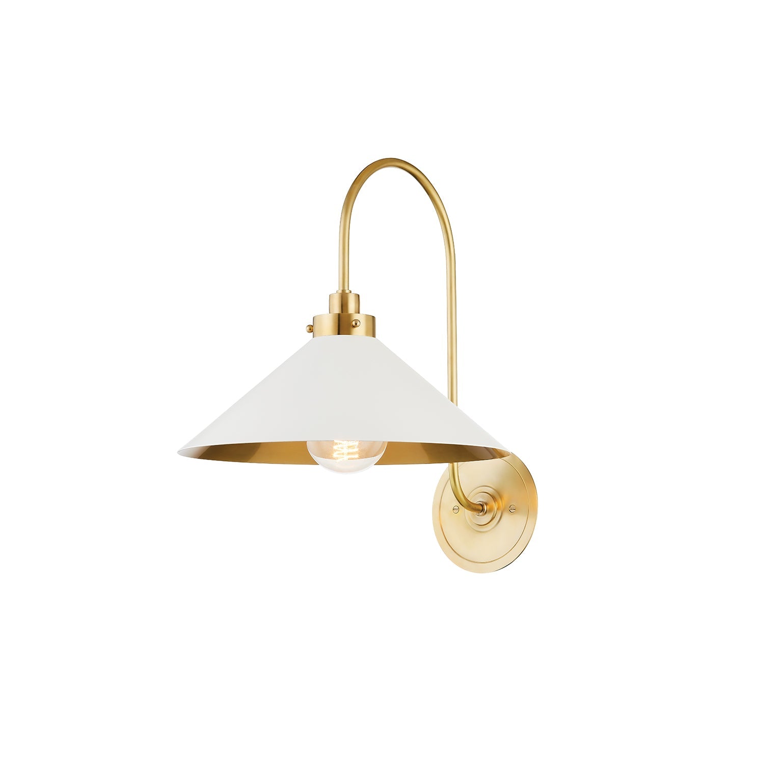 Drape Messing Modern Minimalistisch Wandleuchte-Letslighting