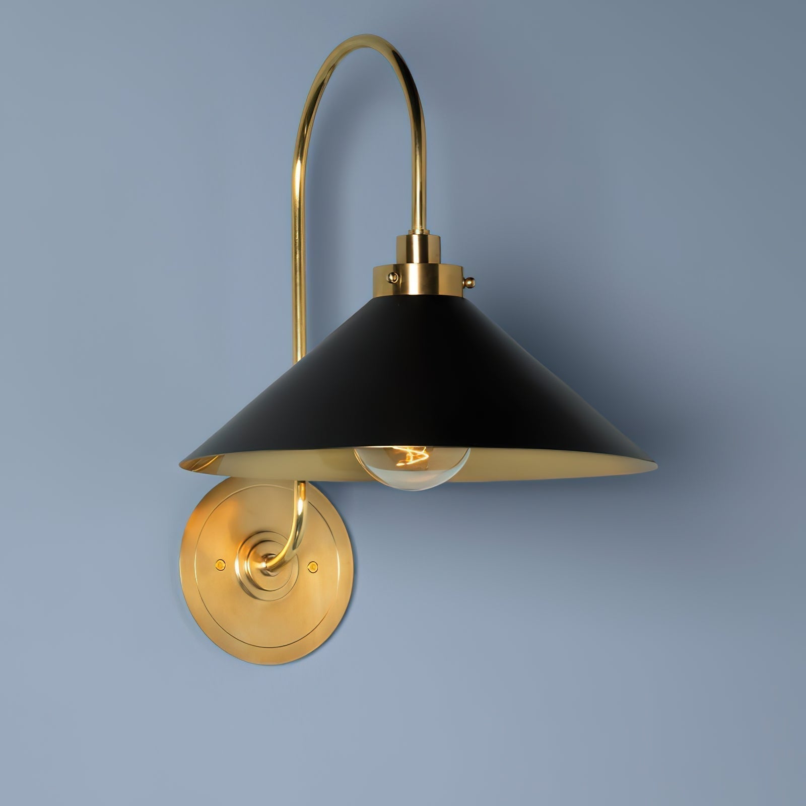 Drape Messing Modern Minimalistisch Wandleuchte-Letslighting