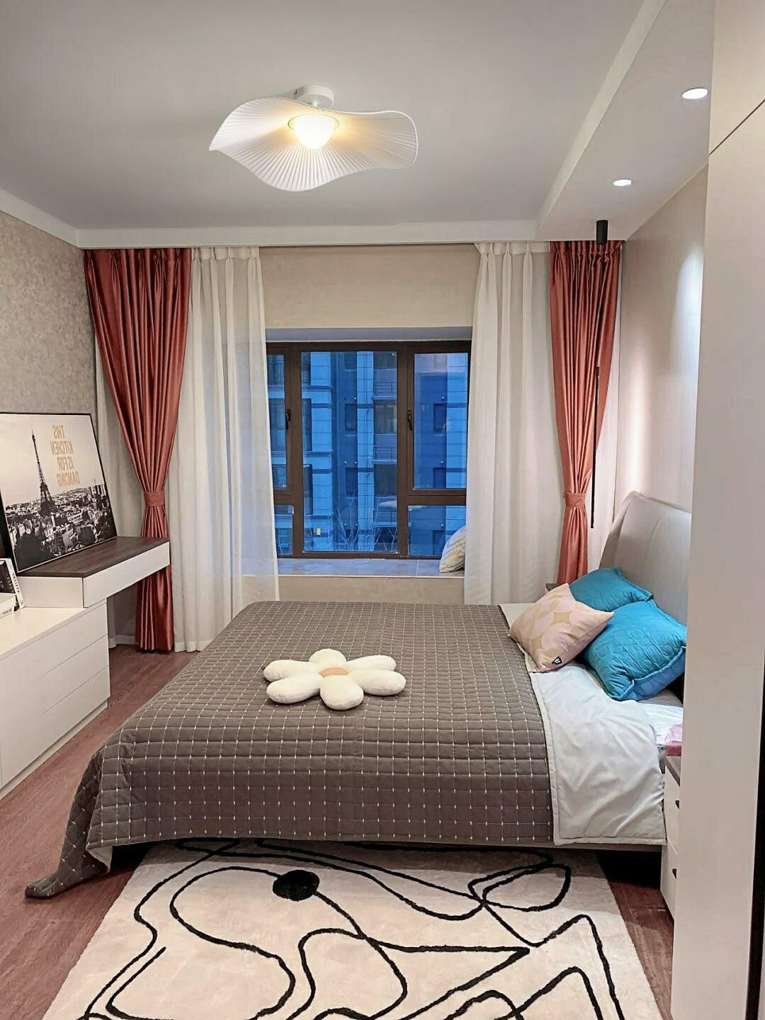 Lustra Deckenleuchte Gemütlich Modern Stoff-Letslighting