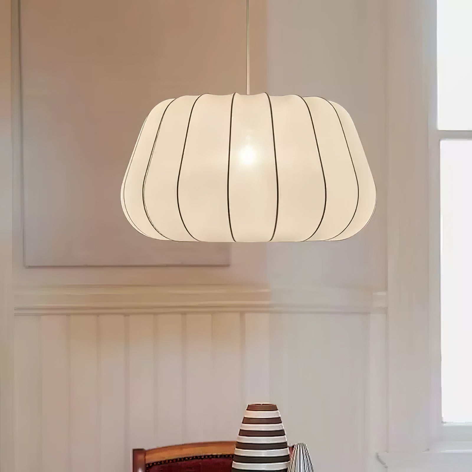Evvararis Elegance Cloud Stoff Pendelleuchte-Letslighting