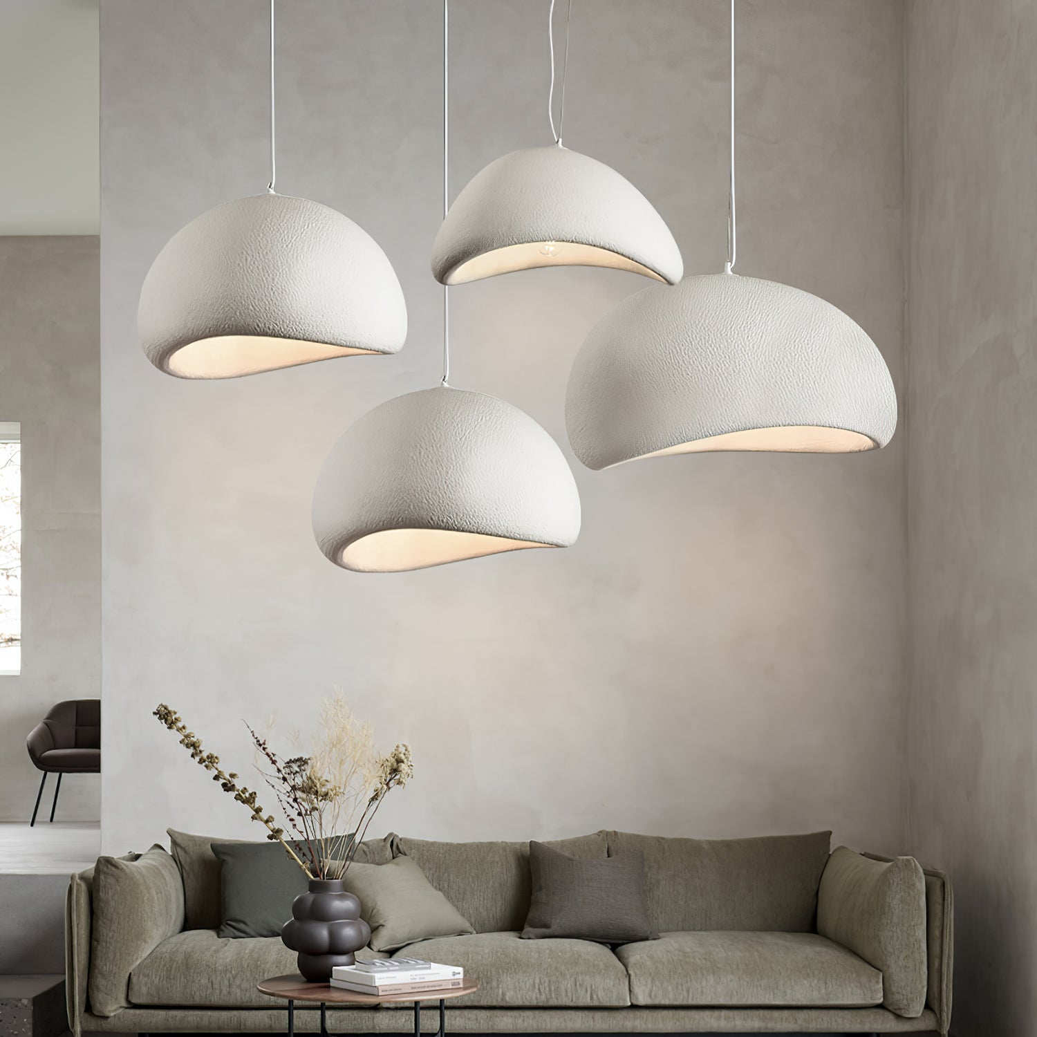 Ivinan Minimalistische Pendelleuchte im Wolkenstil B-Letslighting