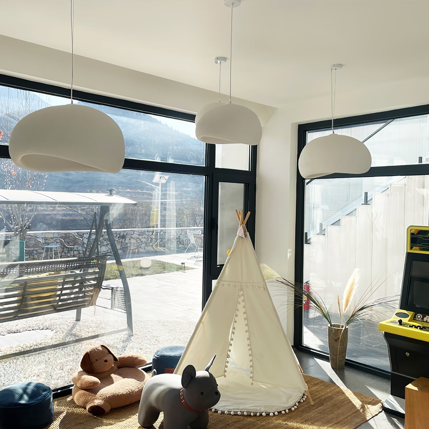 Ivinan Minimalistische Pendelleuchte im Wolkenstil B-Letslighting