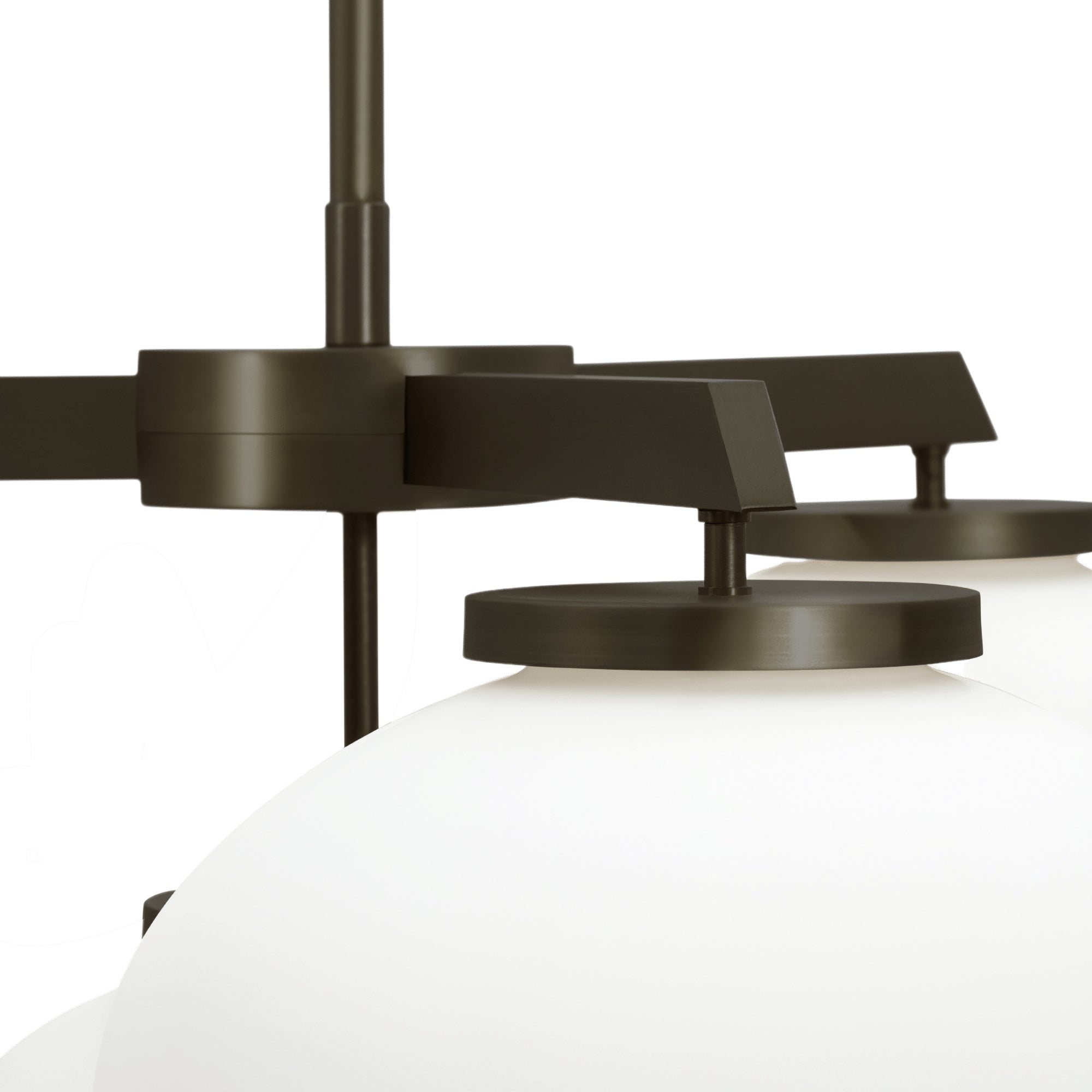 Edge Eleganter Messing-Glas-Kronleuchter-Letslighting