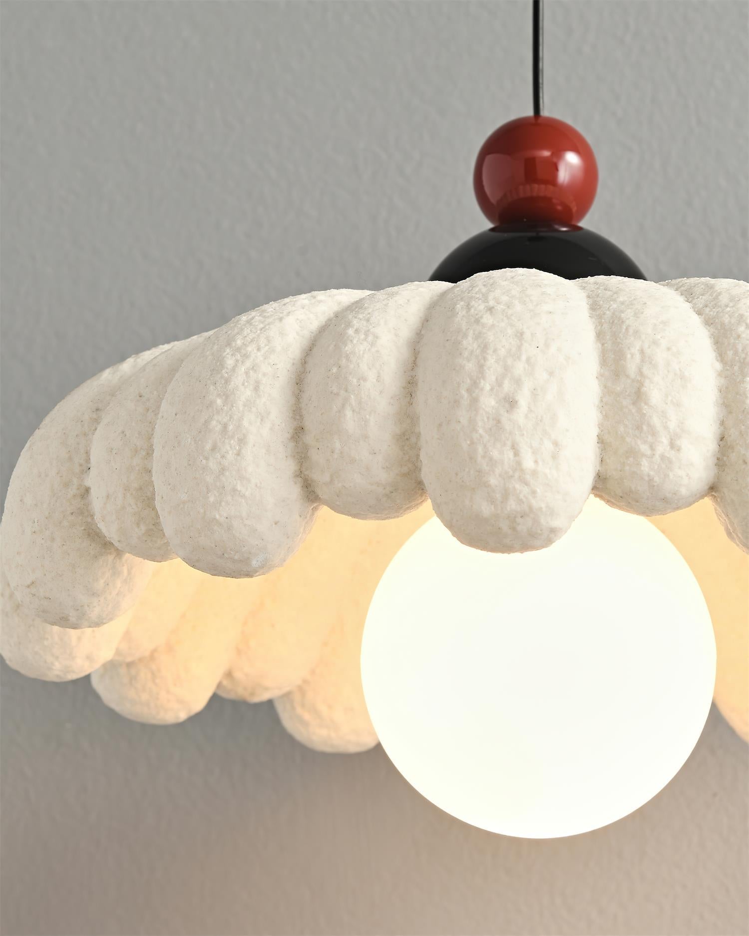 Cloudora Pendelleuchte Künstlerisch Gesäumter Vintage-Letslighting