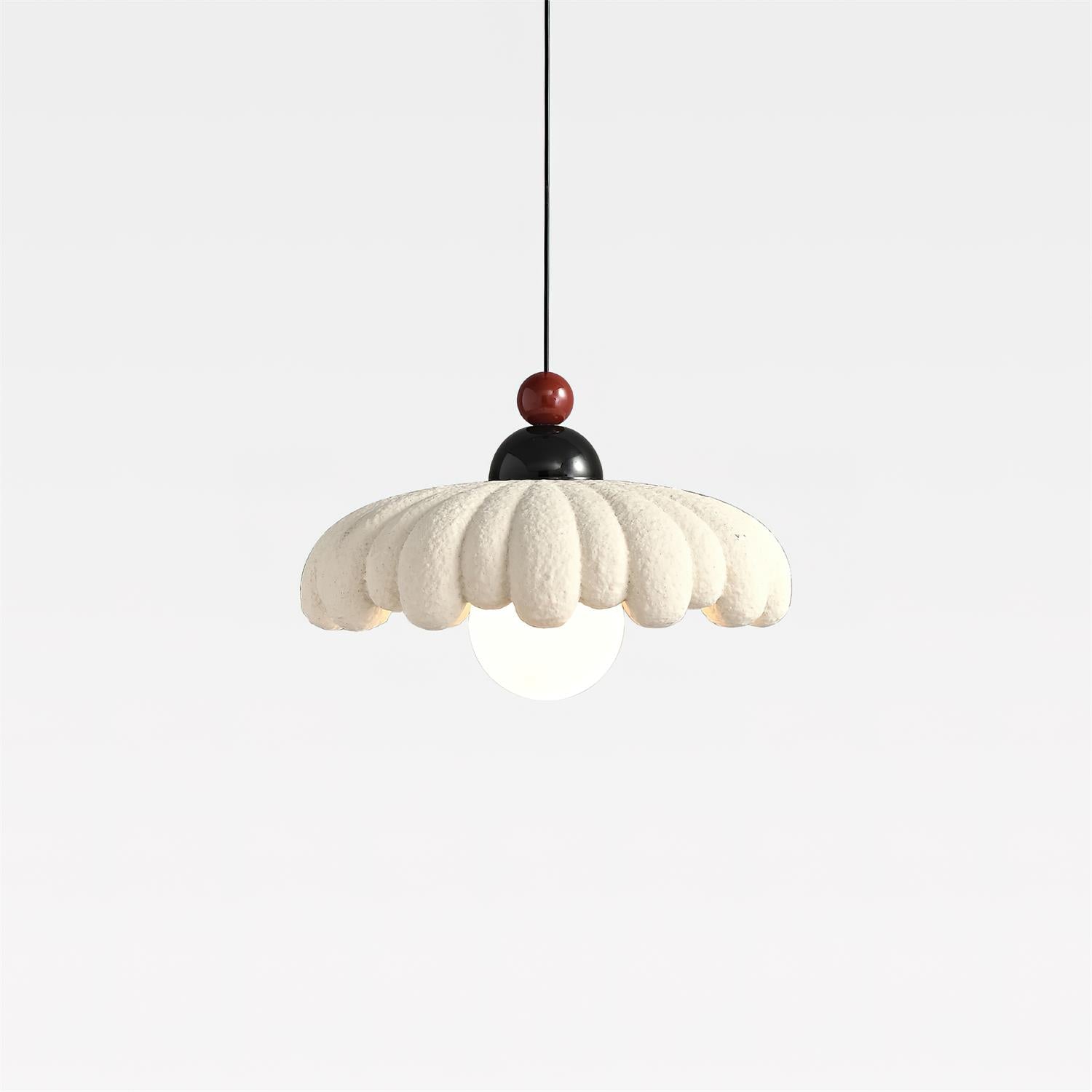 Cloudora Pendelleuchte Künstlerisch Gesäumter Vintage-Letslighting