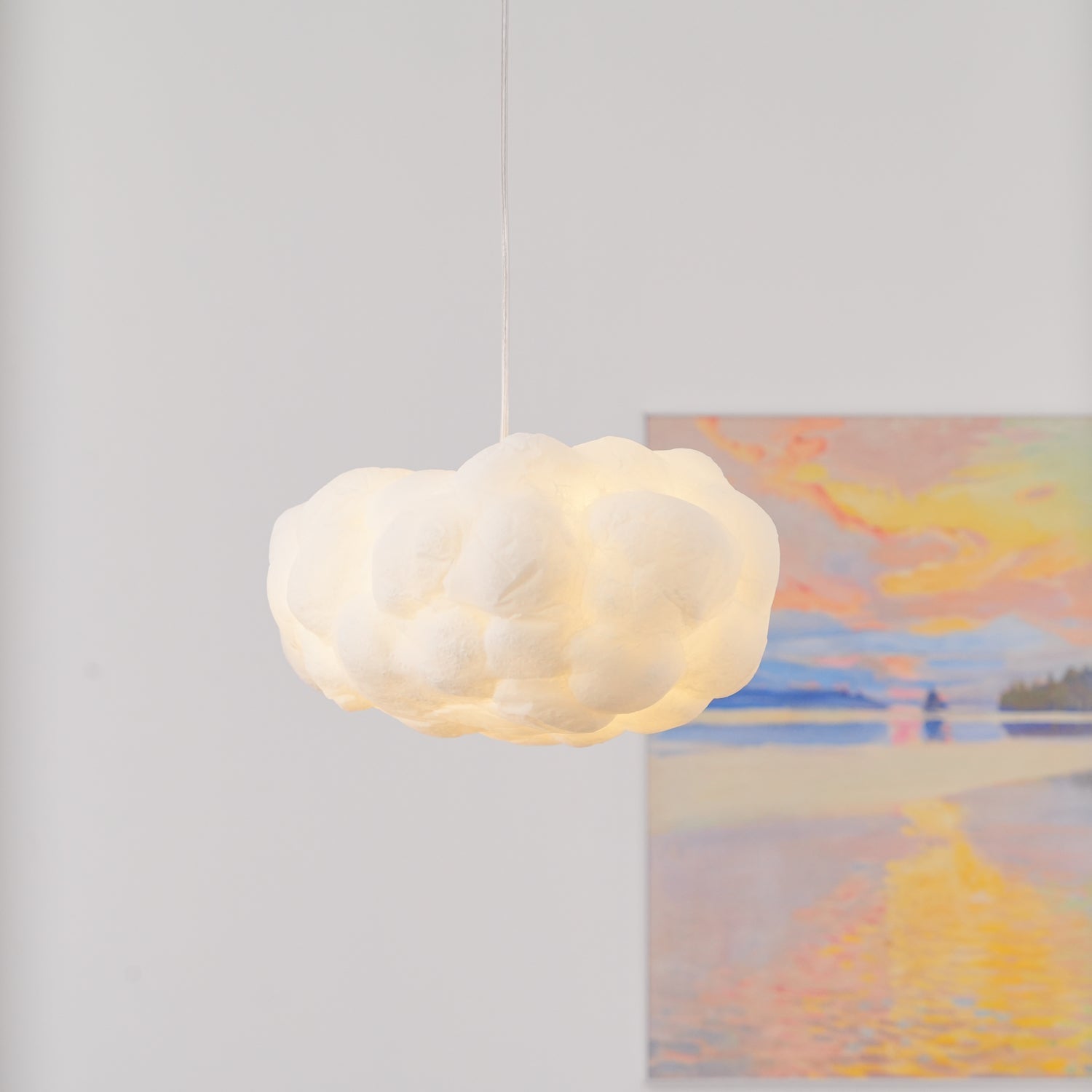 Solisce Faser Moderne Seidenpendelleuchte-Letslighting