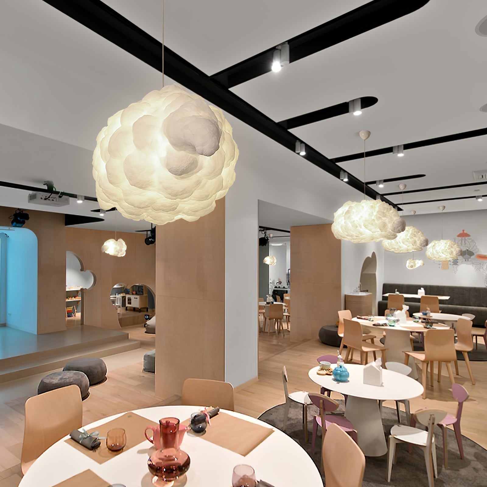 Solisce Faser Moderne Seidenpendelleuchte-Letslighting