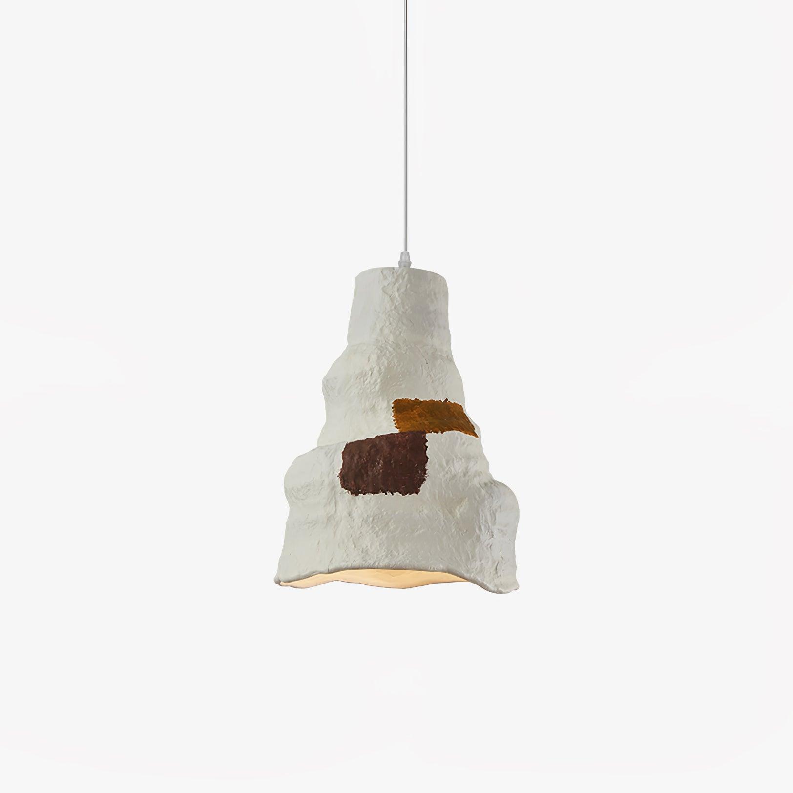 Terra Rustikale Pendelleuchte aus Kunstharz-Letslighting