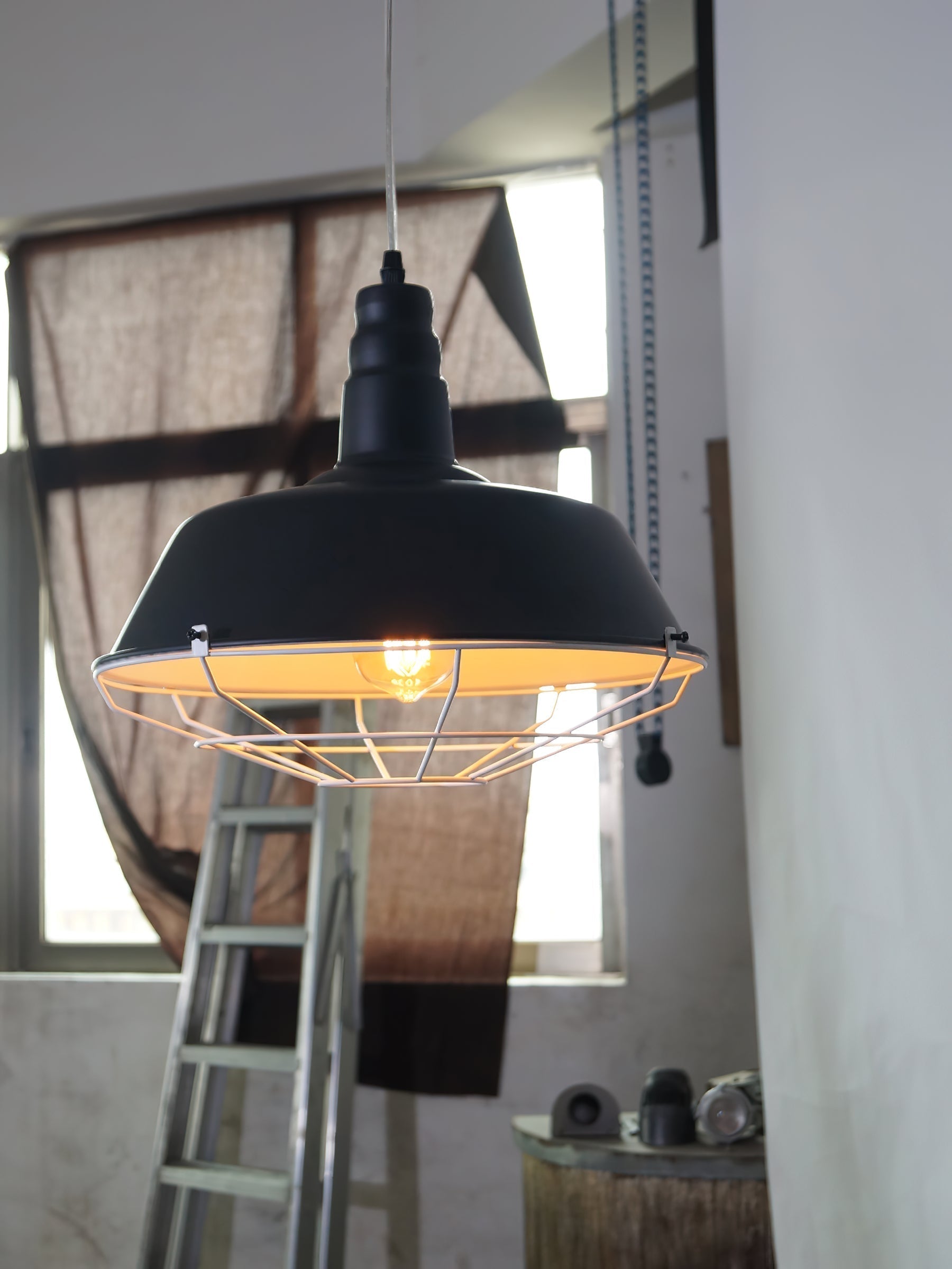 Cobal Colire Art Vintage Pendelleuchte-Letslighting