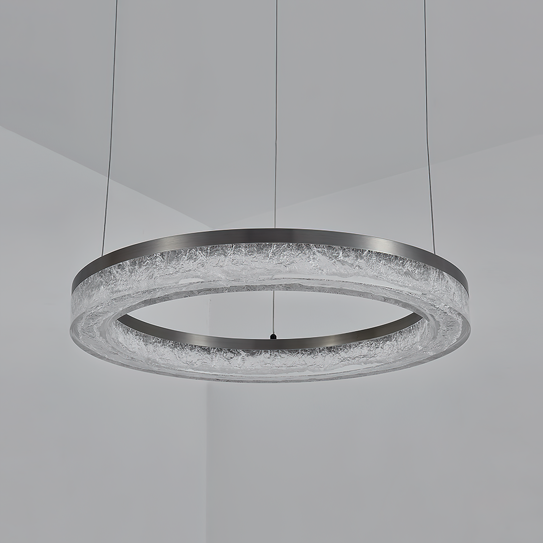 Idyll Harz Minimalistisch Rund LED Kronleuchter-Letslighting
