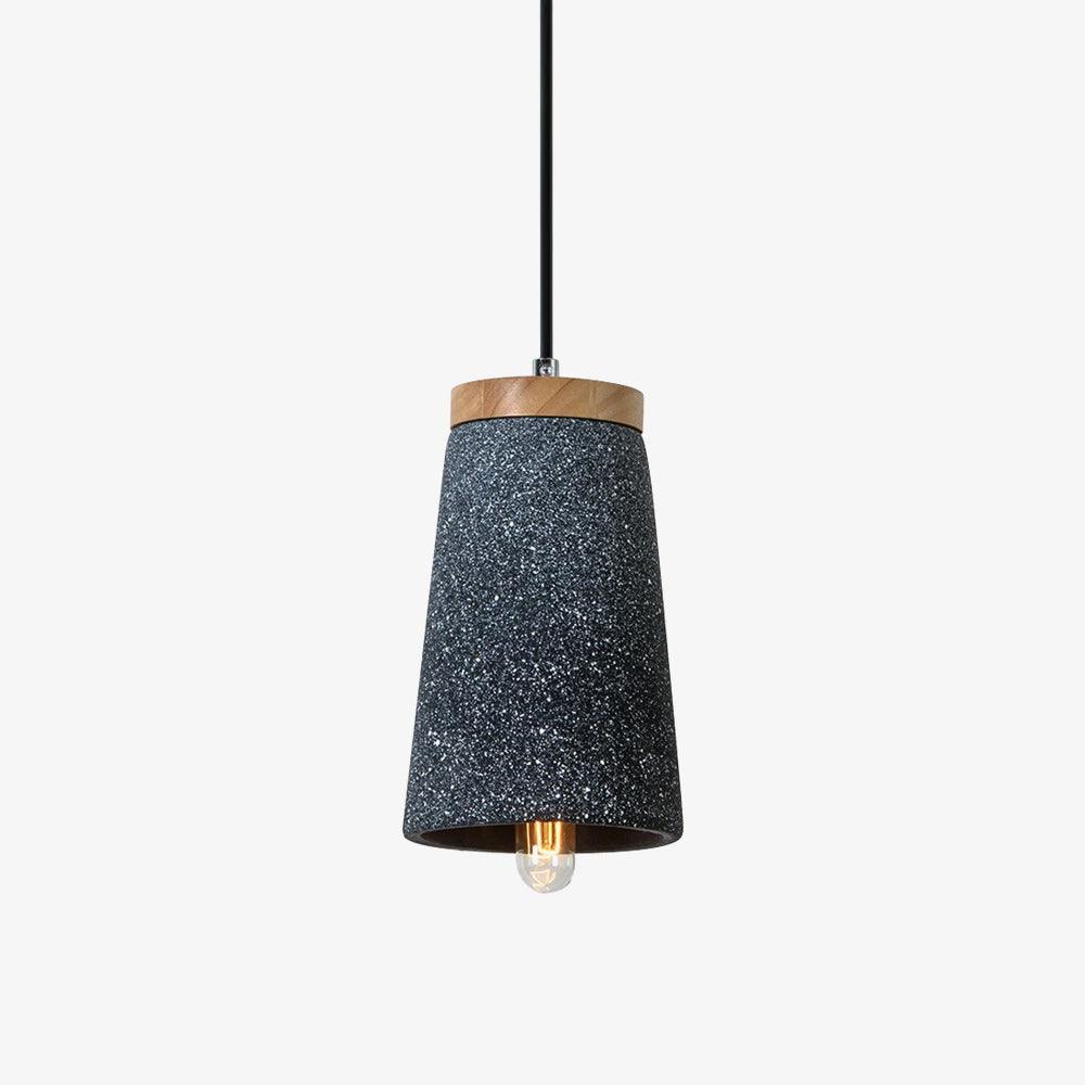 Althere Holz Zement Pendelleuchte Leuchte-Letslighting
