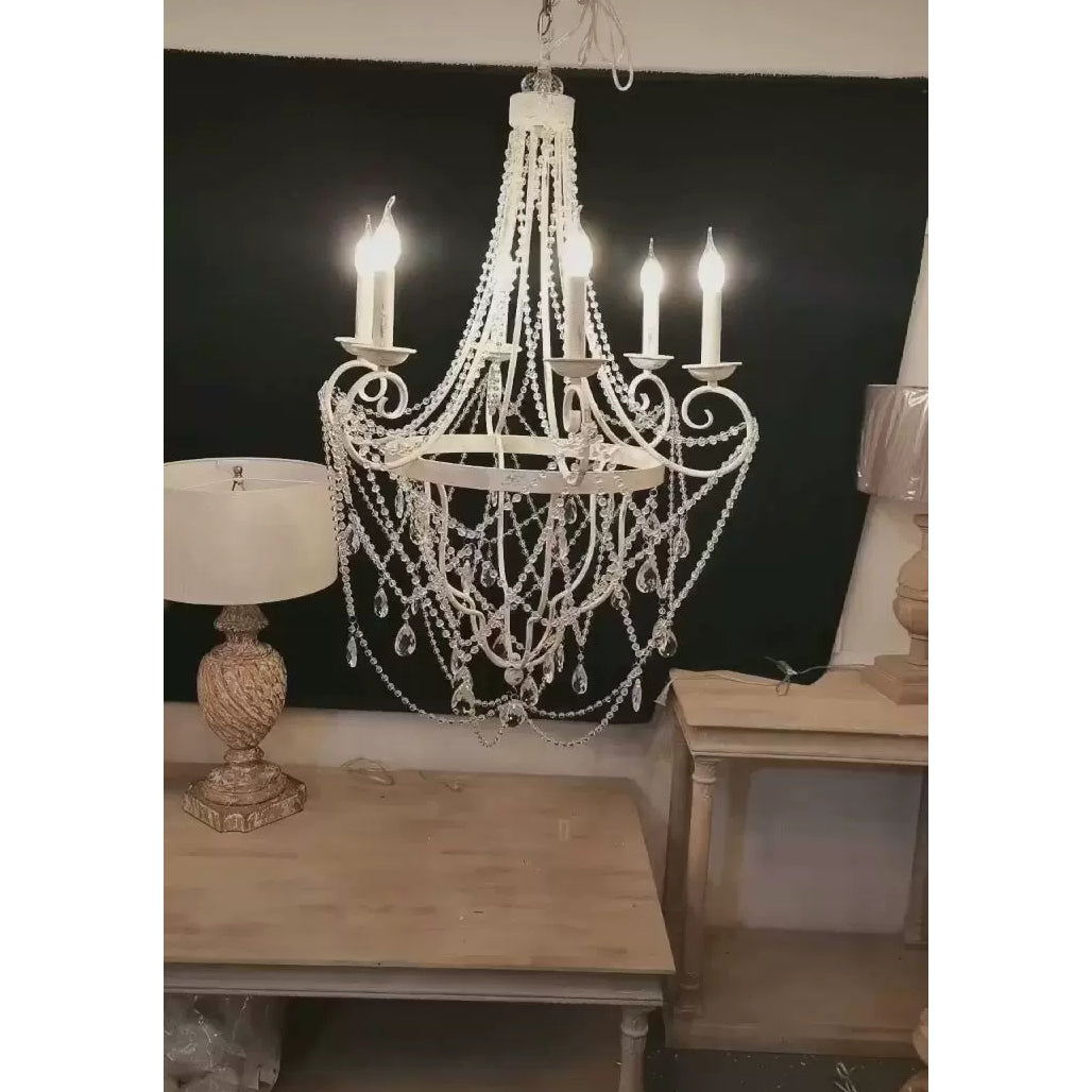 Luster Traditioneller industrieller Vintage-Kristallleuchter-Letslighting