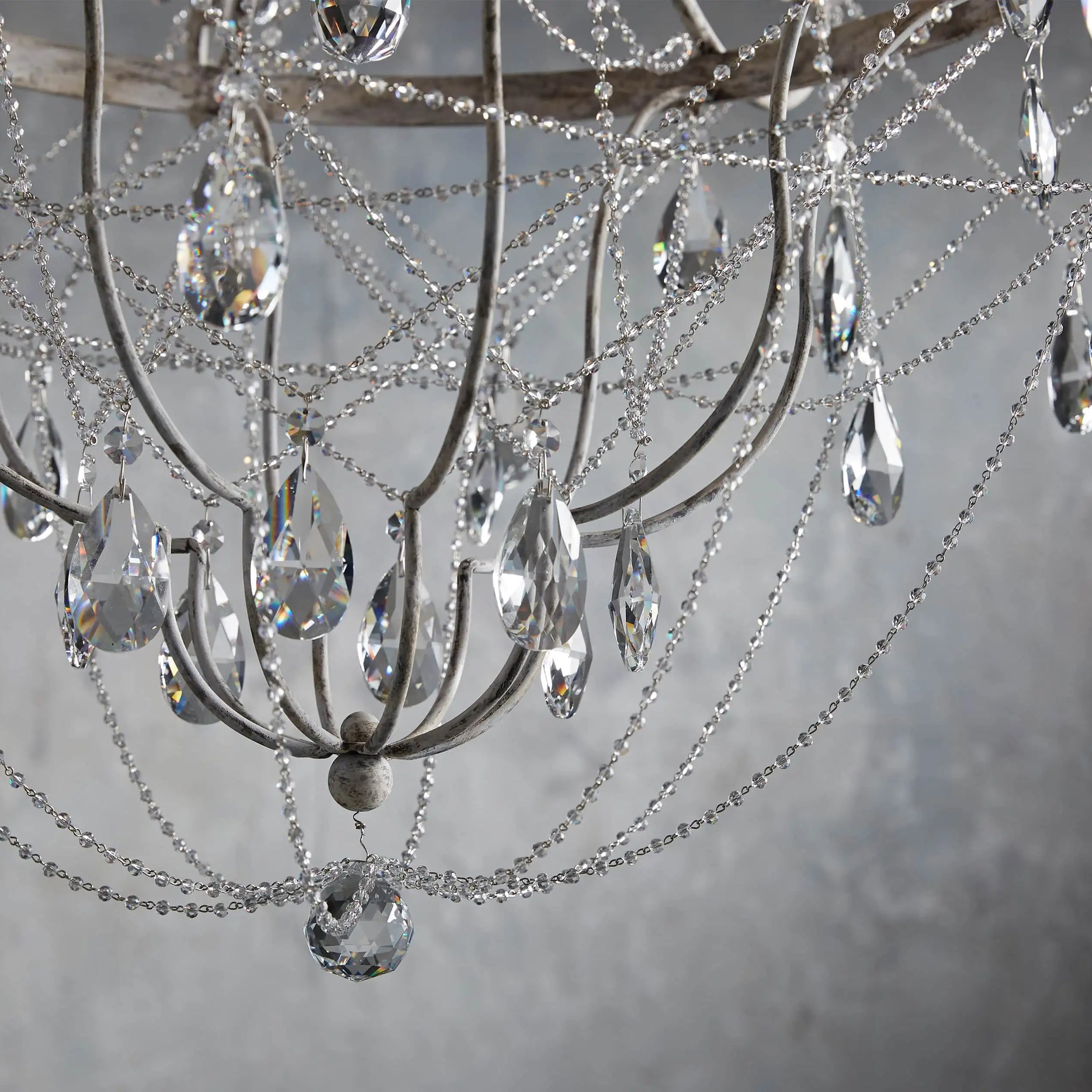 Luster Traditioneller industrieller Vintage-Kristallleuchter-Letslighting