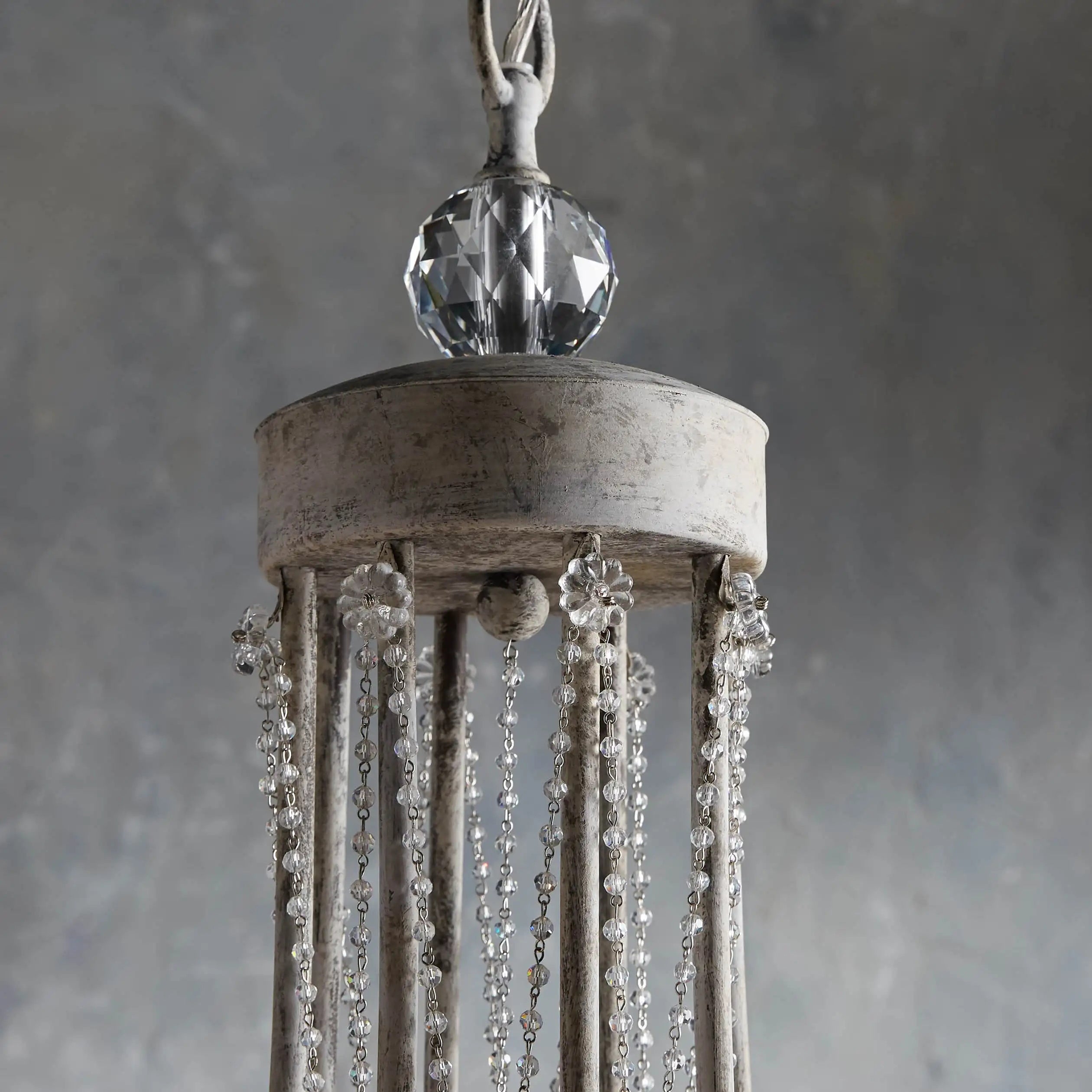 Luster Traditioneller industrieller Vintage-Kristallleuchter-Letslighting