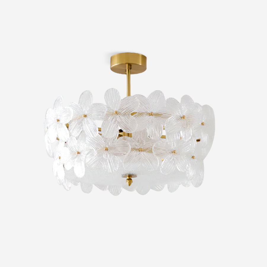 Fionel Glass Semi-Flush Mount Light - Letslighting