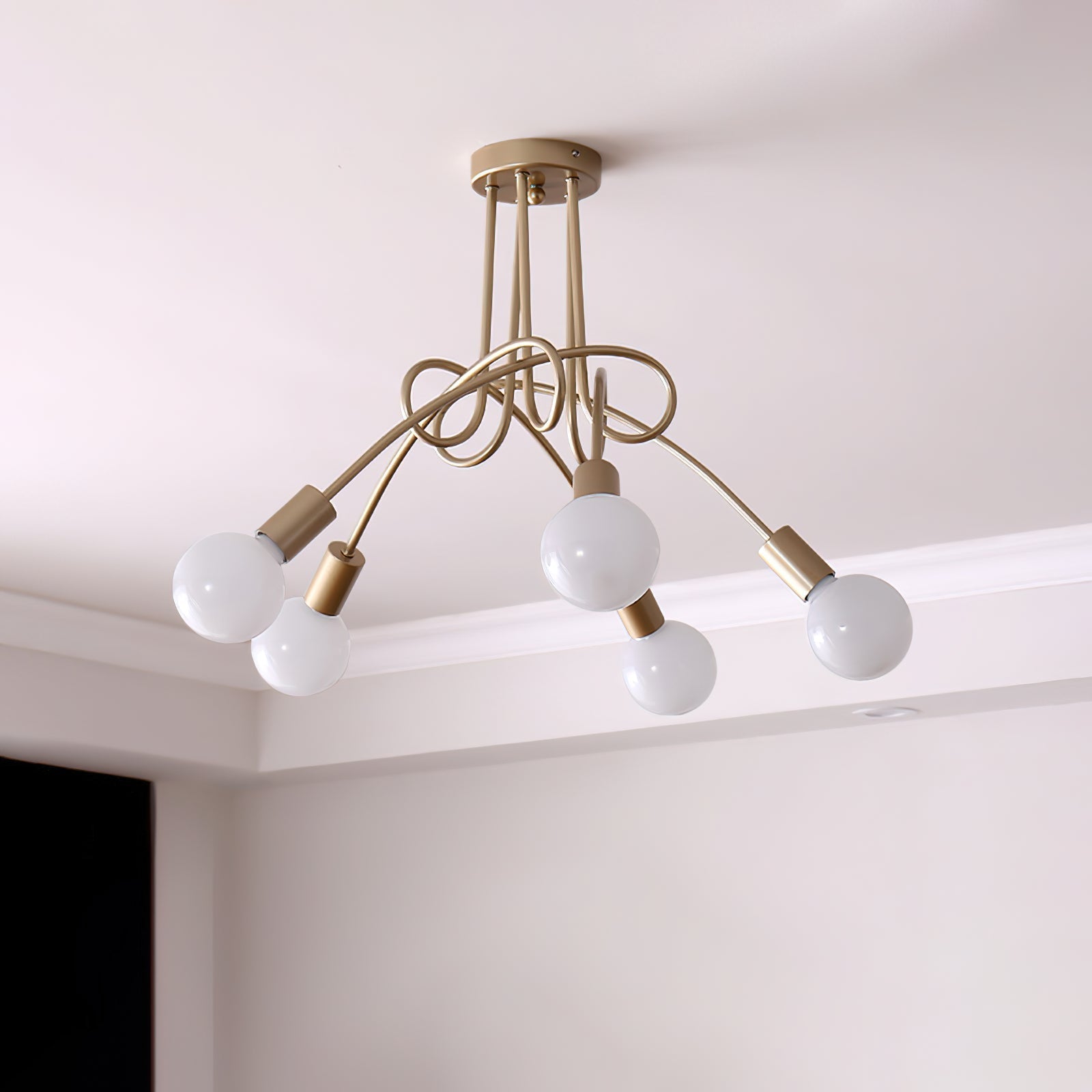Oasis Art Sputnik Glas Deckenlampe-Letslighting