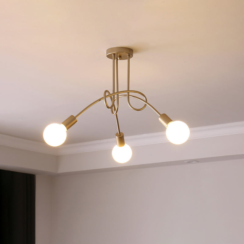Oasis Art Sputnik Glas Deckenlampe-Letslighting