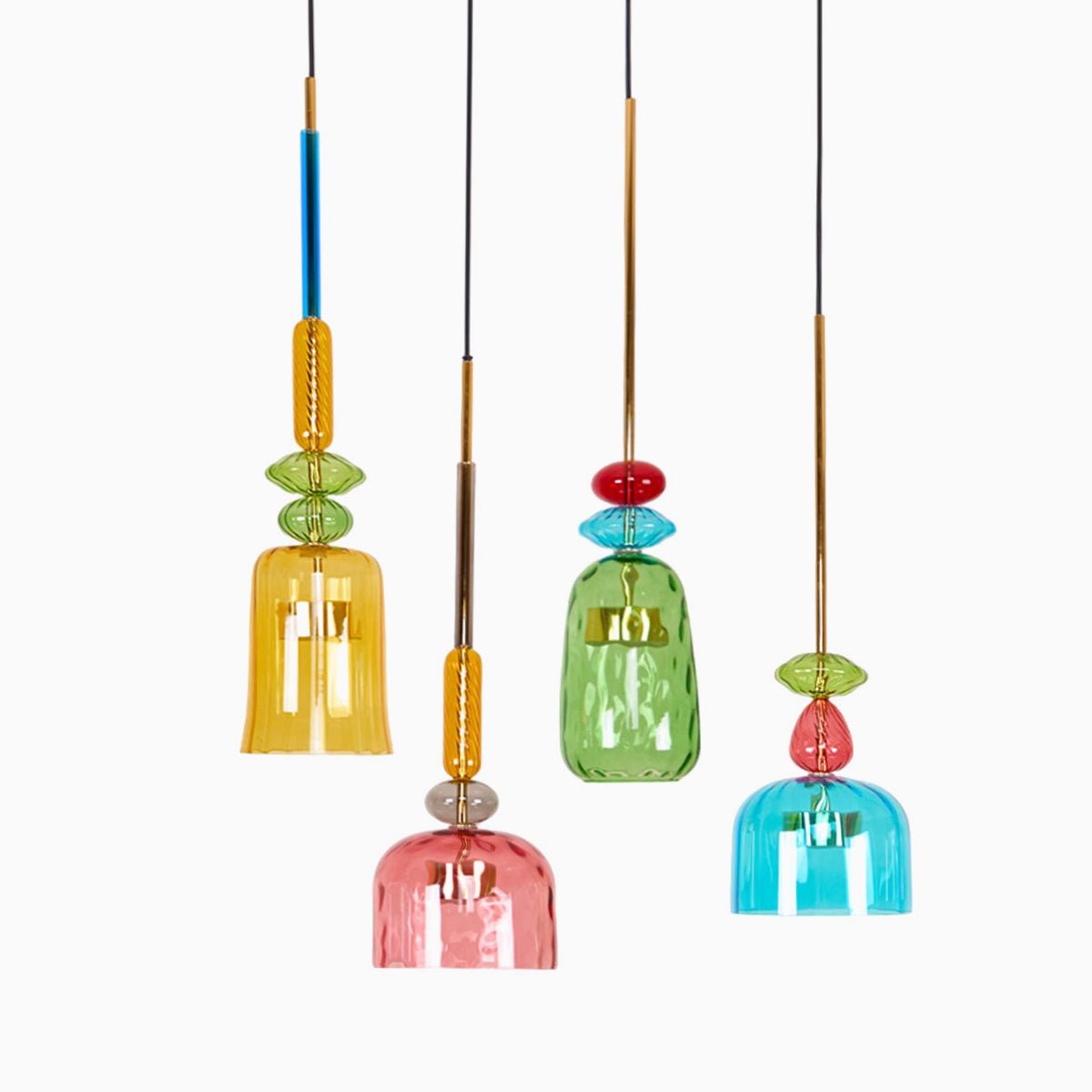 Muse Bohemian Glas Pendelleuchte-Letslighting