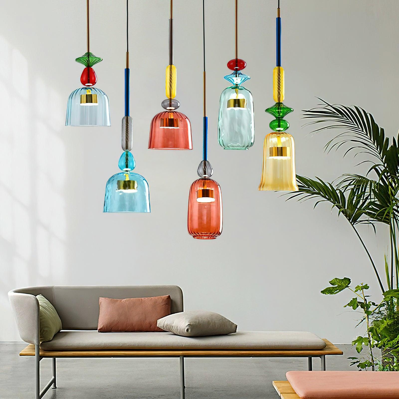 Muse Bohemian Glas Pendelleuchte-Letslighting