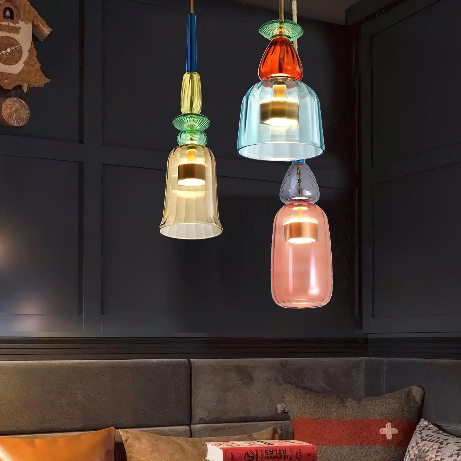 Muse Bohemian Glas Pendelleuchte-Letslighting