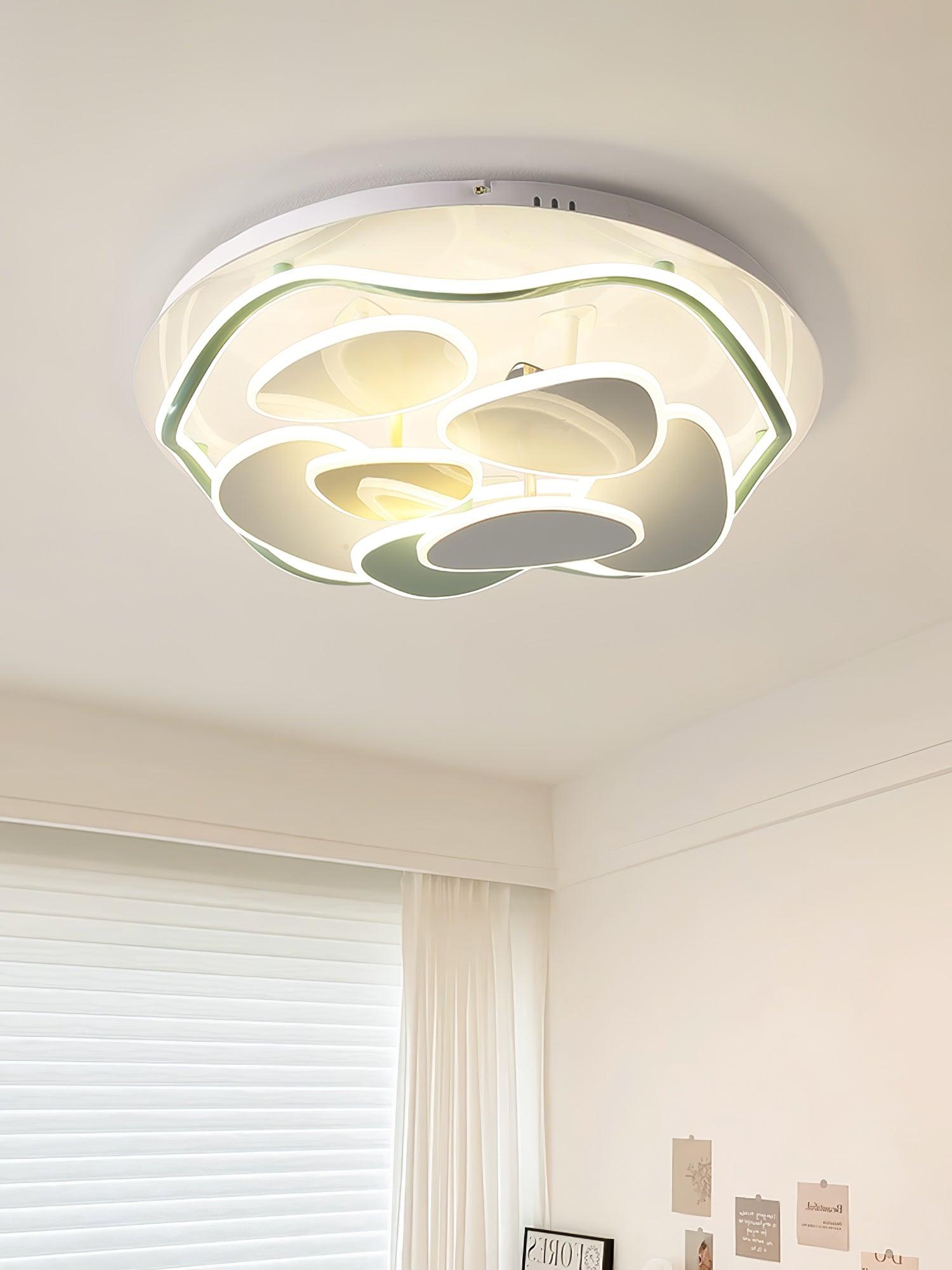 Lustra Kronleuchter Art Floral Metall-Letslighting