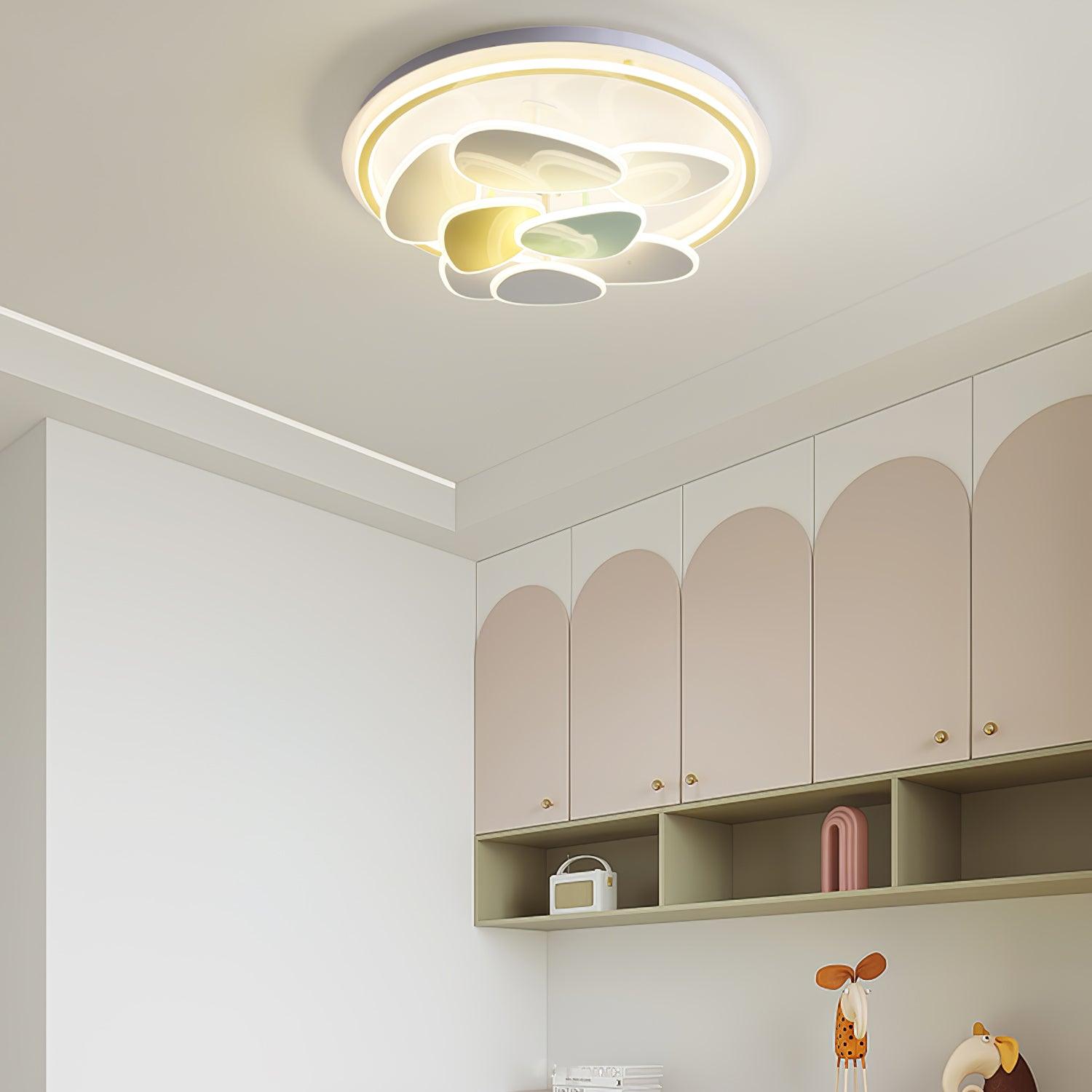 Lustra Kronleuchter Art Floral Metall-Letslighting