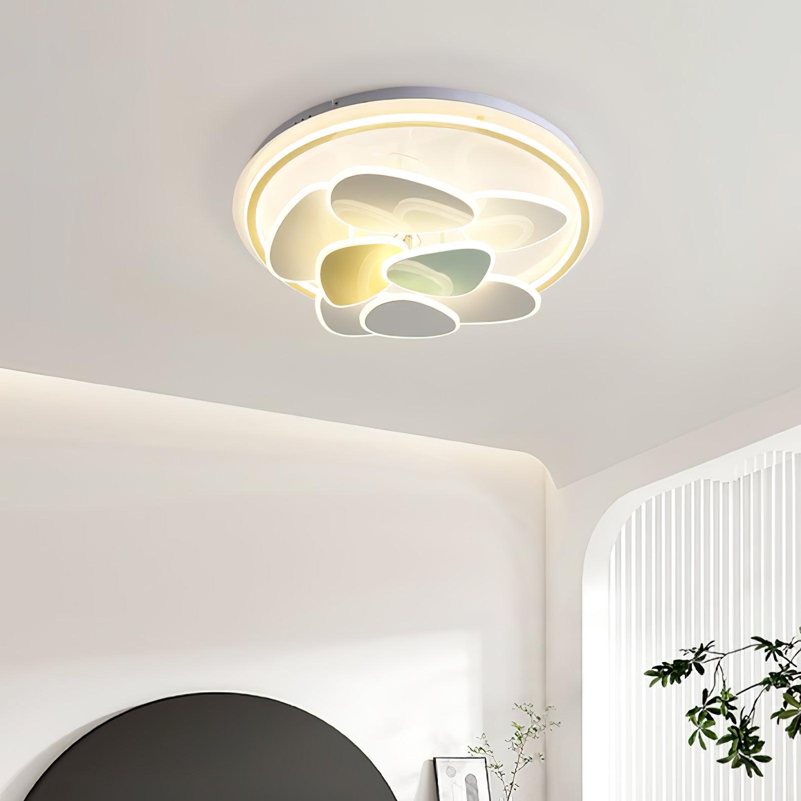 Lustra Kronleuchter Art Floral Metall-Letslighting