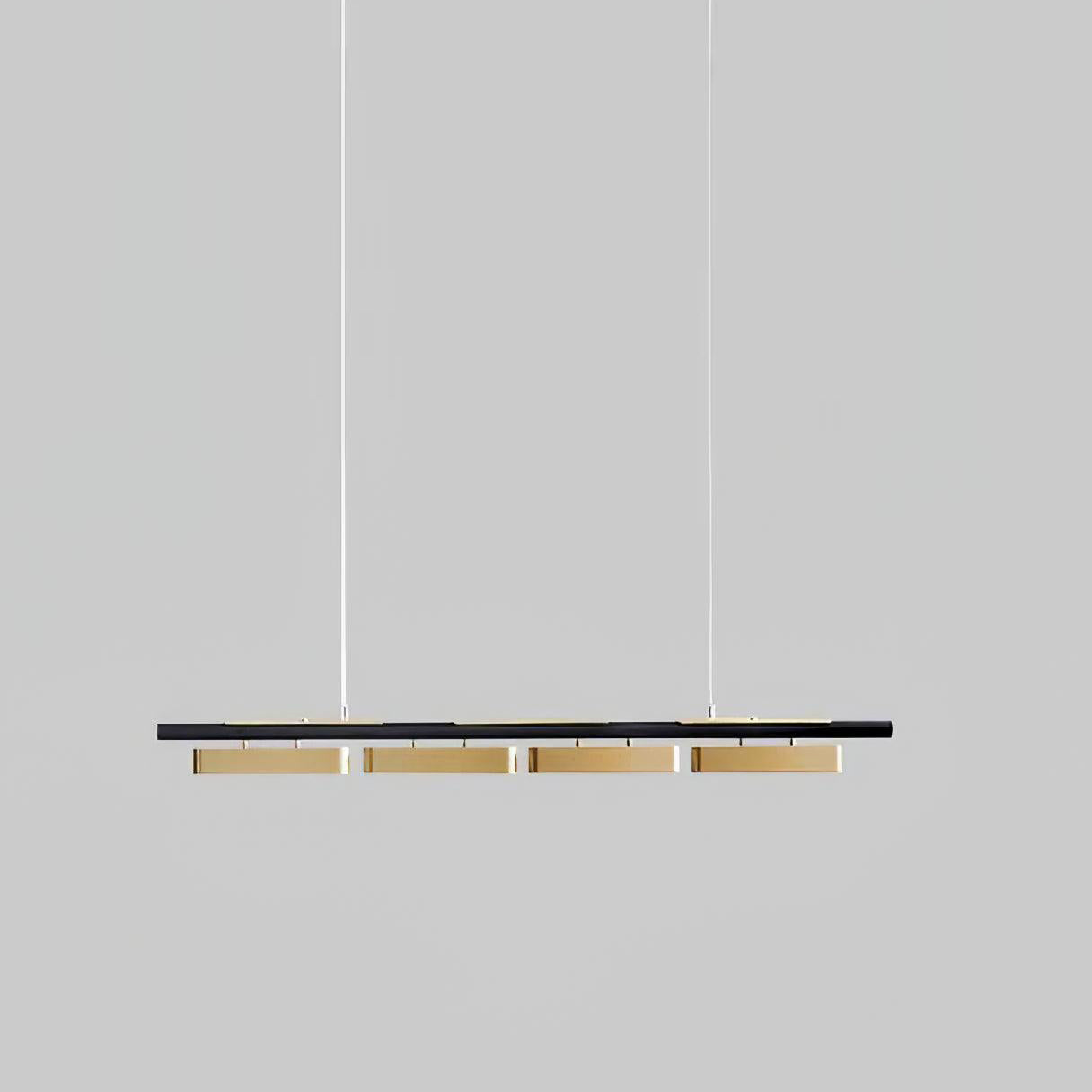 Elarain Pendelleuchte Messing Minimalistisch-Letslighting