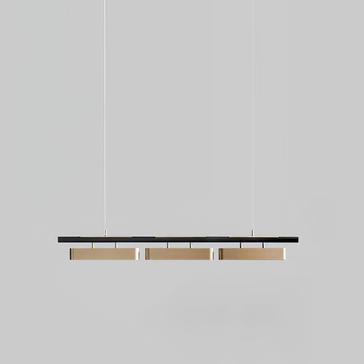 Elarain Pendelleuchte Messing Minimalistisch-Letslighting