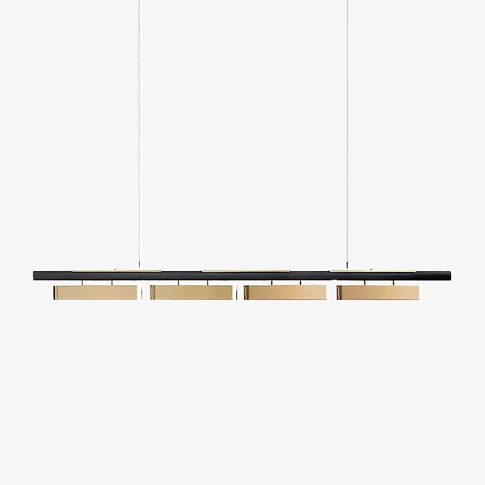 Elarain Pendelleuchte Messing Minimalistisch-Letslighting