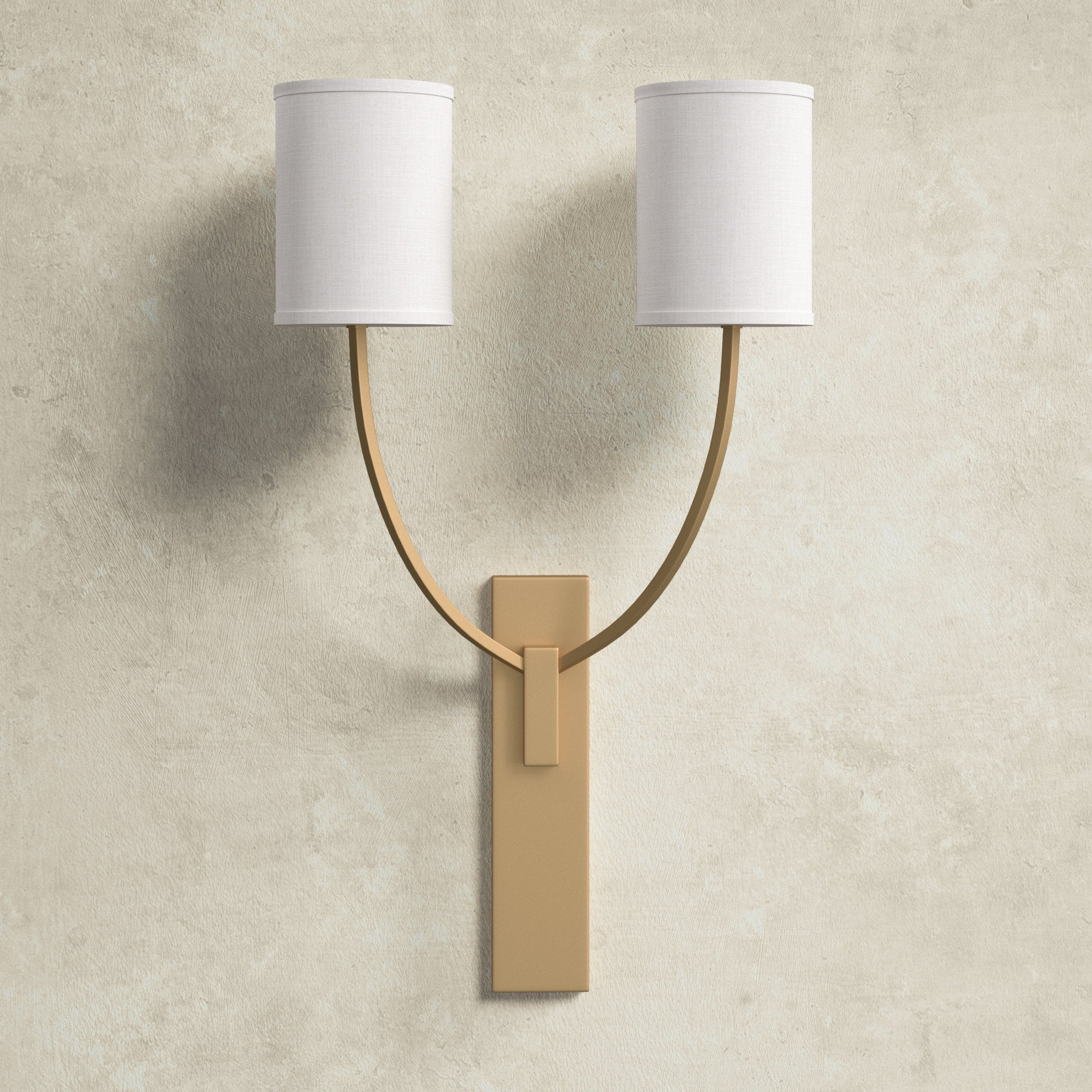 Slate Moderne Wandleuchte aus Stoff-Letslighting