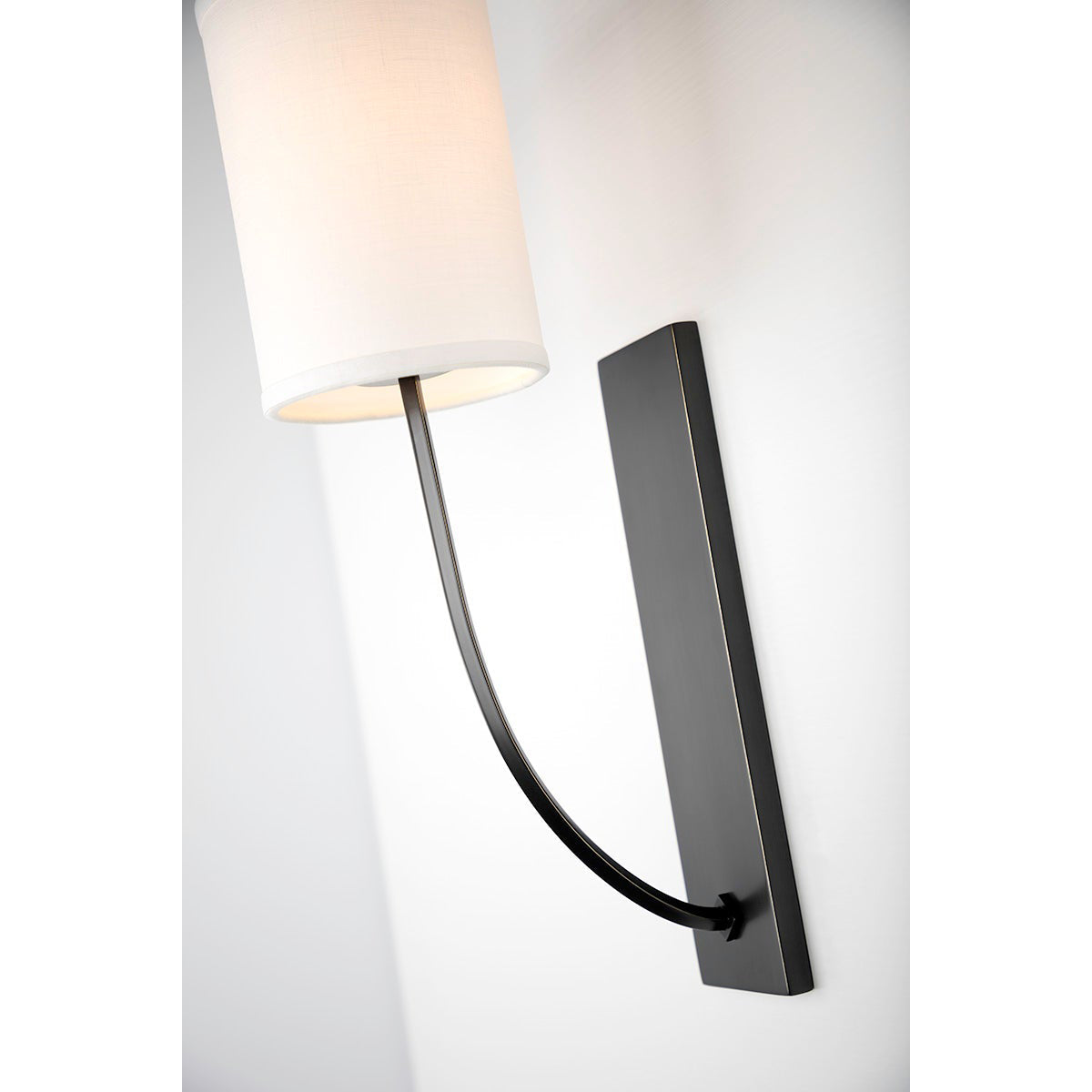 Slate Moderne Wandleuchte aus Stoff-Letslighting