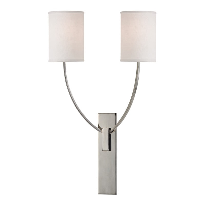 Slate Moderne Wandleuchte aus Stoff-Letslighting