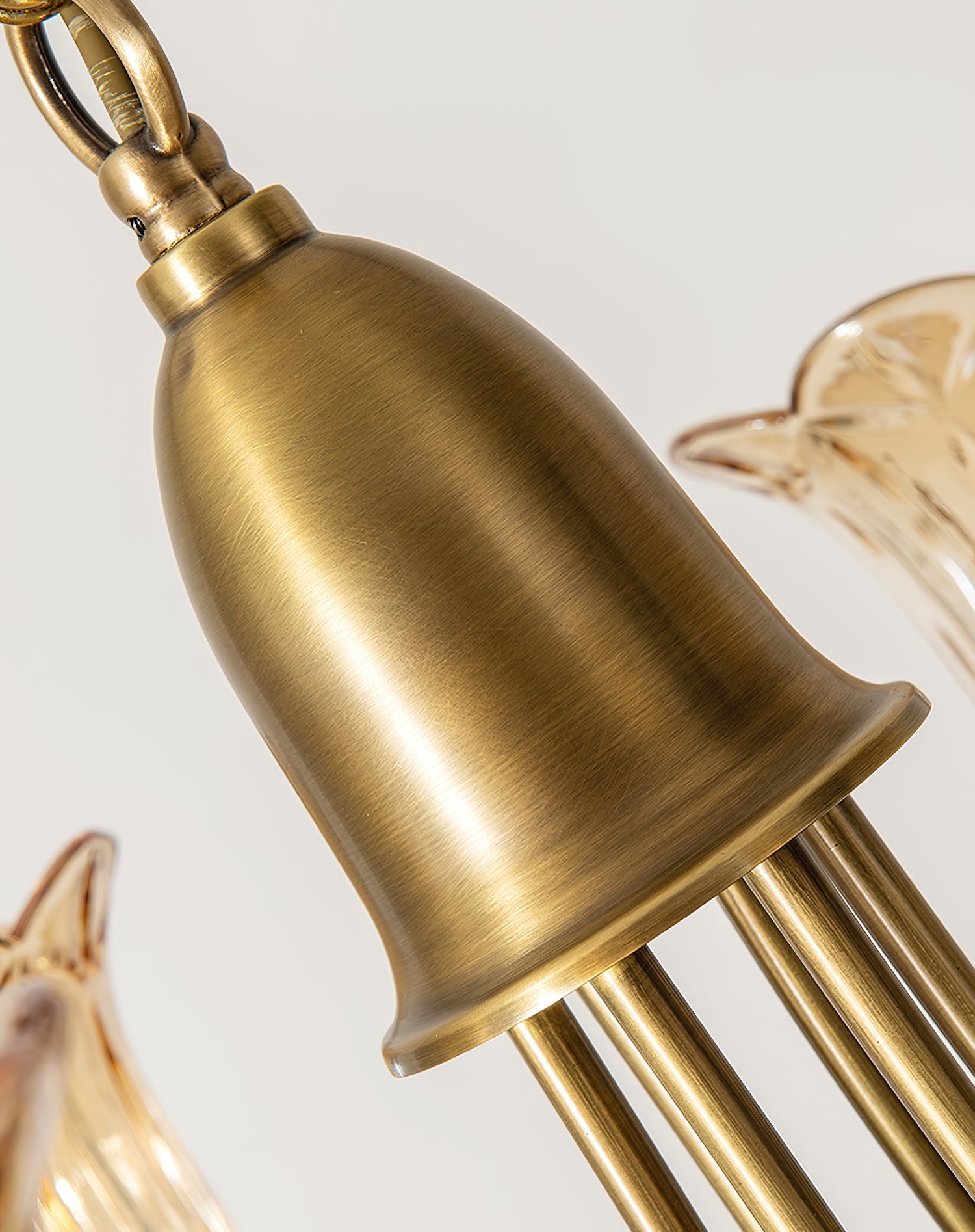 Tempo Vintage Art Messing Kronleuchter-Letslighting