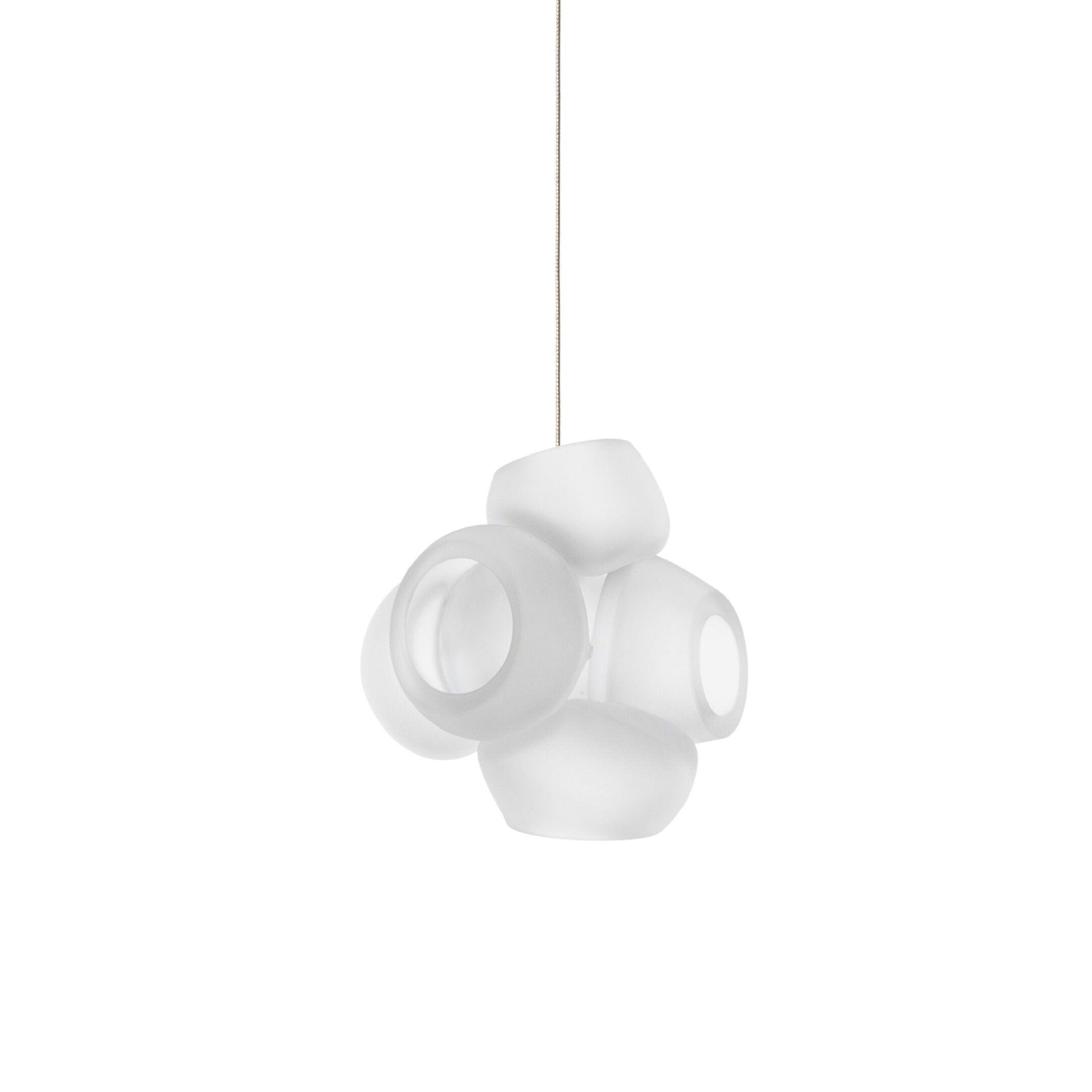 Zamarir Bubbles Cluster Metal Glass Pendant Light - Blowlighting