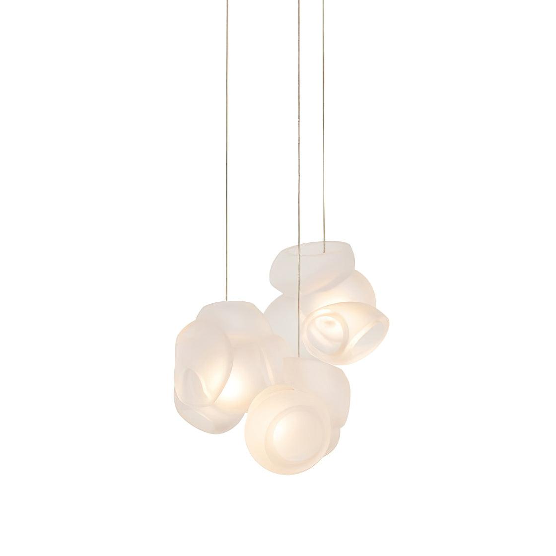 Zamarir Bubbles Cluster Metal Glass Pendant Light - Blowlighting