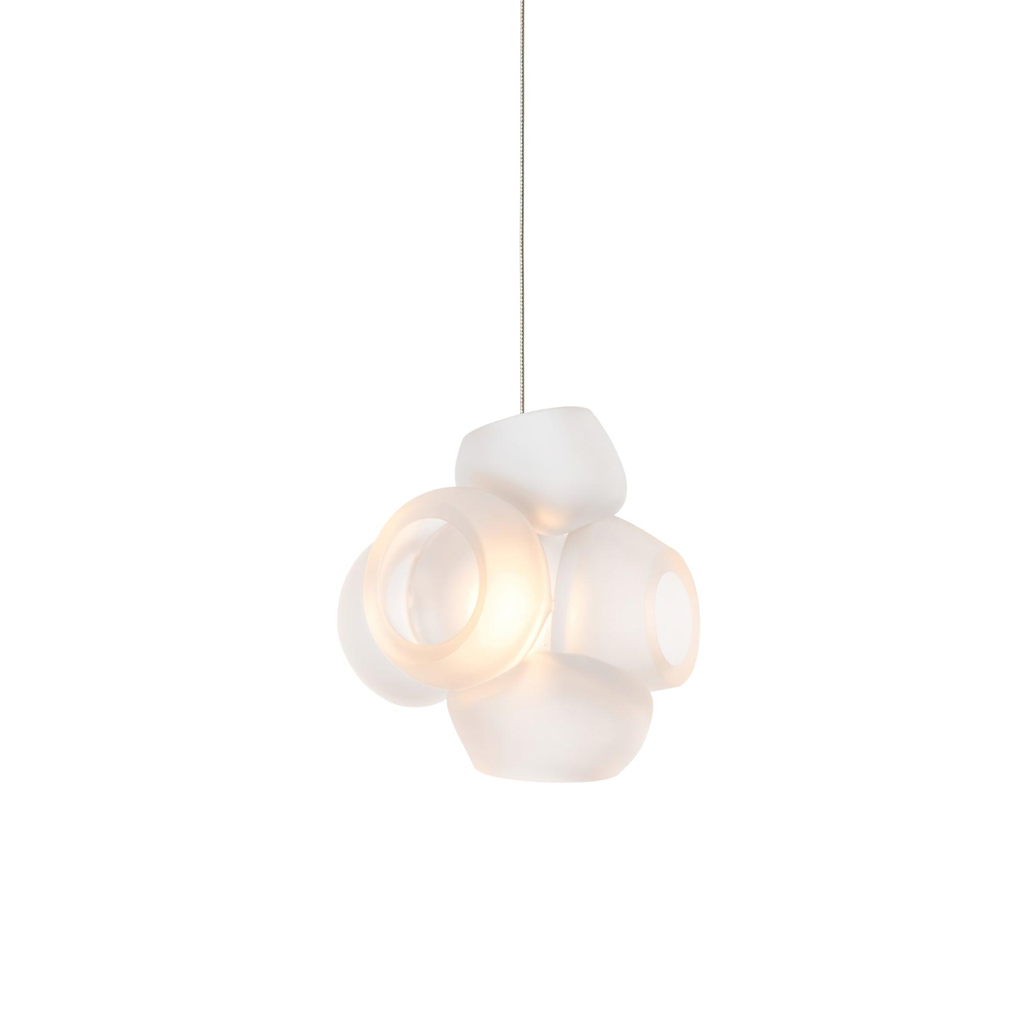 Zamarir Bubbles Cluster Metal Glass Pendant Light - Blowlighting
