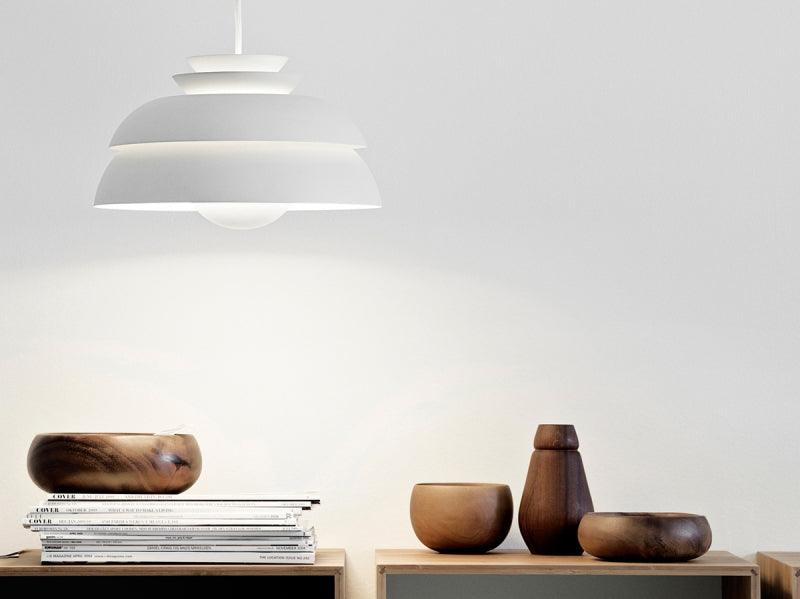 Orlenna Weiße skandinavische Pendelleuchte-Letslighting