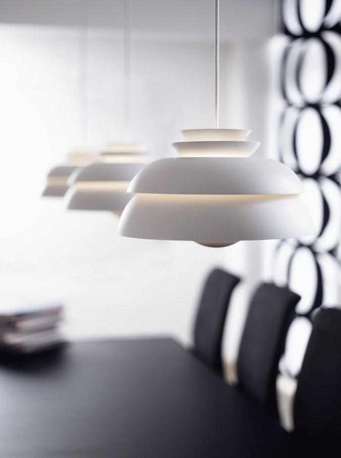 Orlenna Weiße skandinavische Pendelleuchte-Letslighting