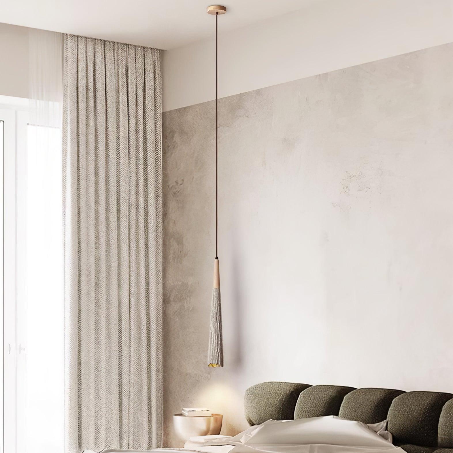 Solara Beton Falten Pendelleuchte-Letslighting
