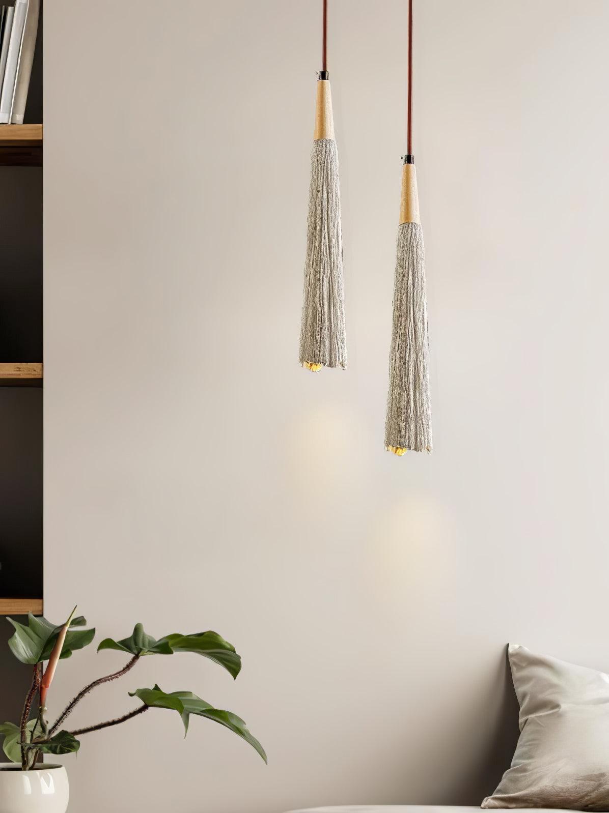 Solara Beton Falten Pendelleuchte-Letslighting