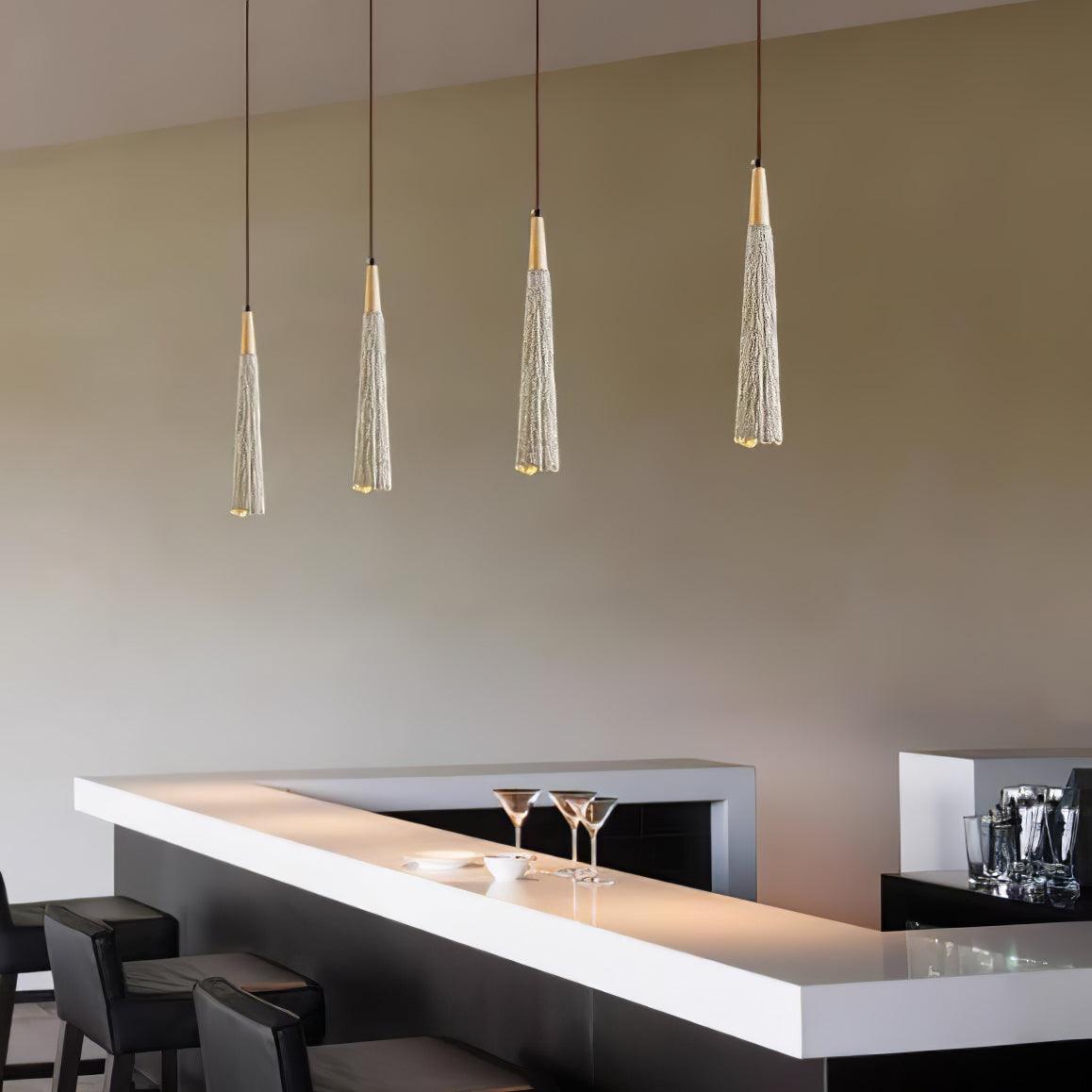 Solara Beton Falten Pendelleuchte-Letslighting
