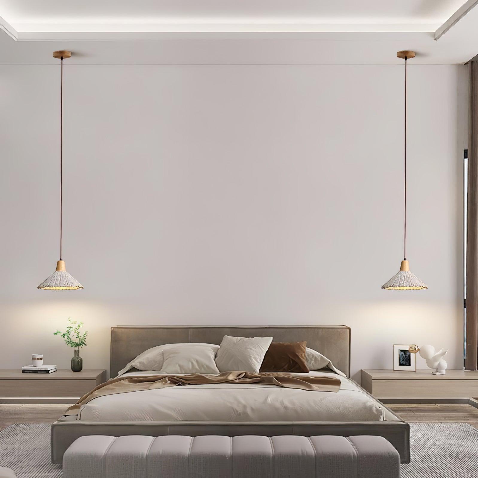 Solara Beton Falten Pendelleuchte-Letslighting