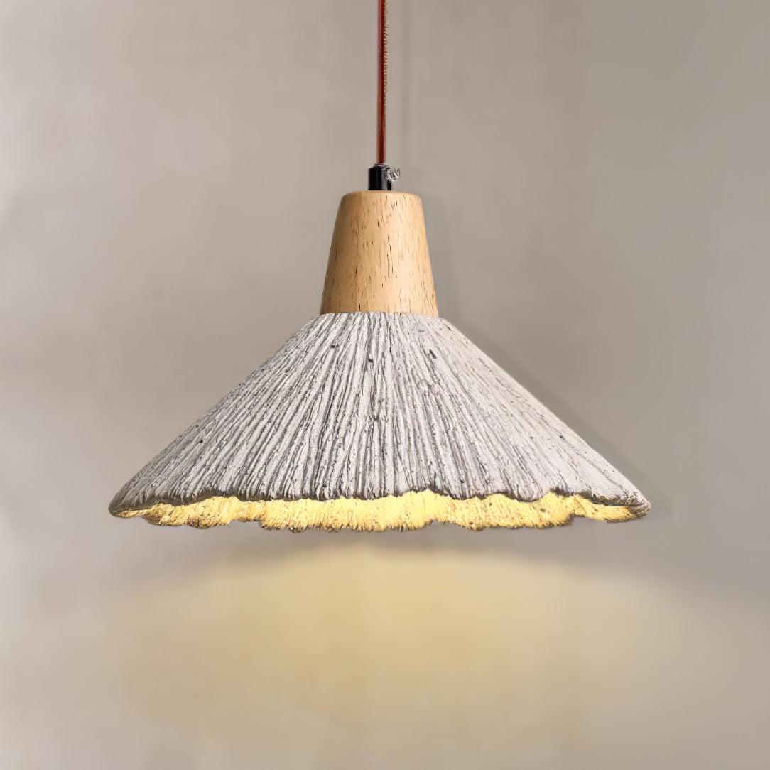 Solara Beton Falten Pendelleuchte-Letslighting