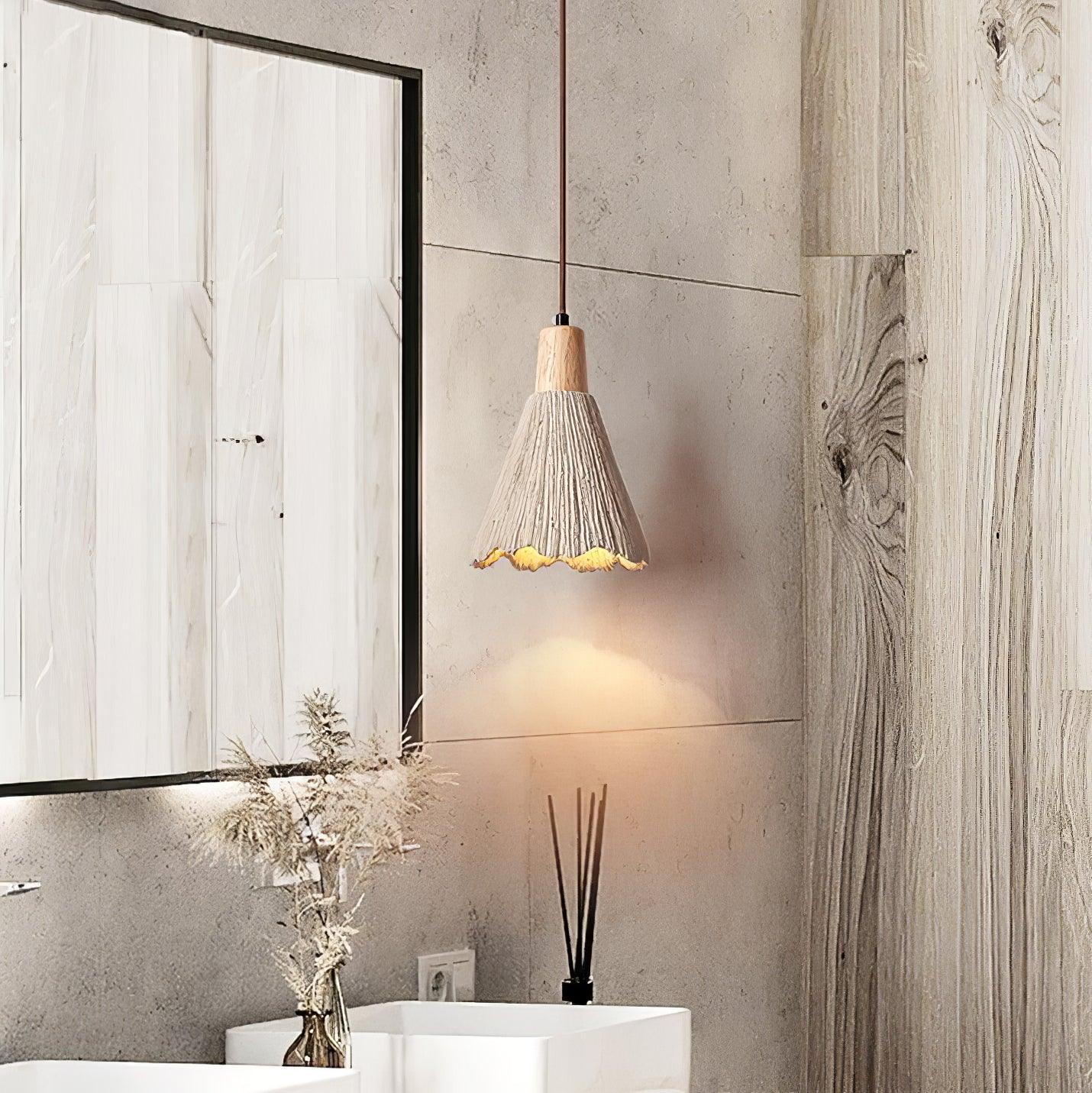 Solara Beton Falten Pendelleuchte-Letslighting